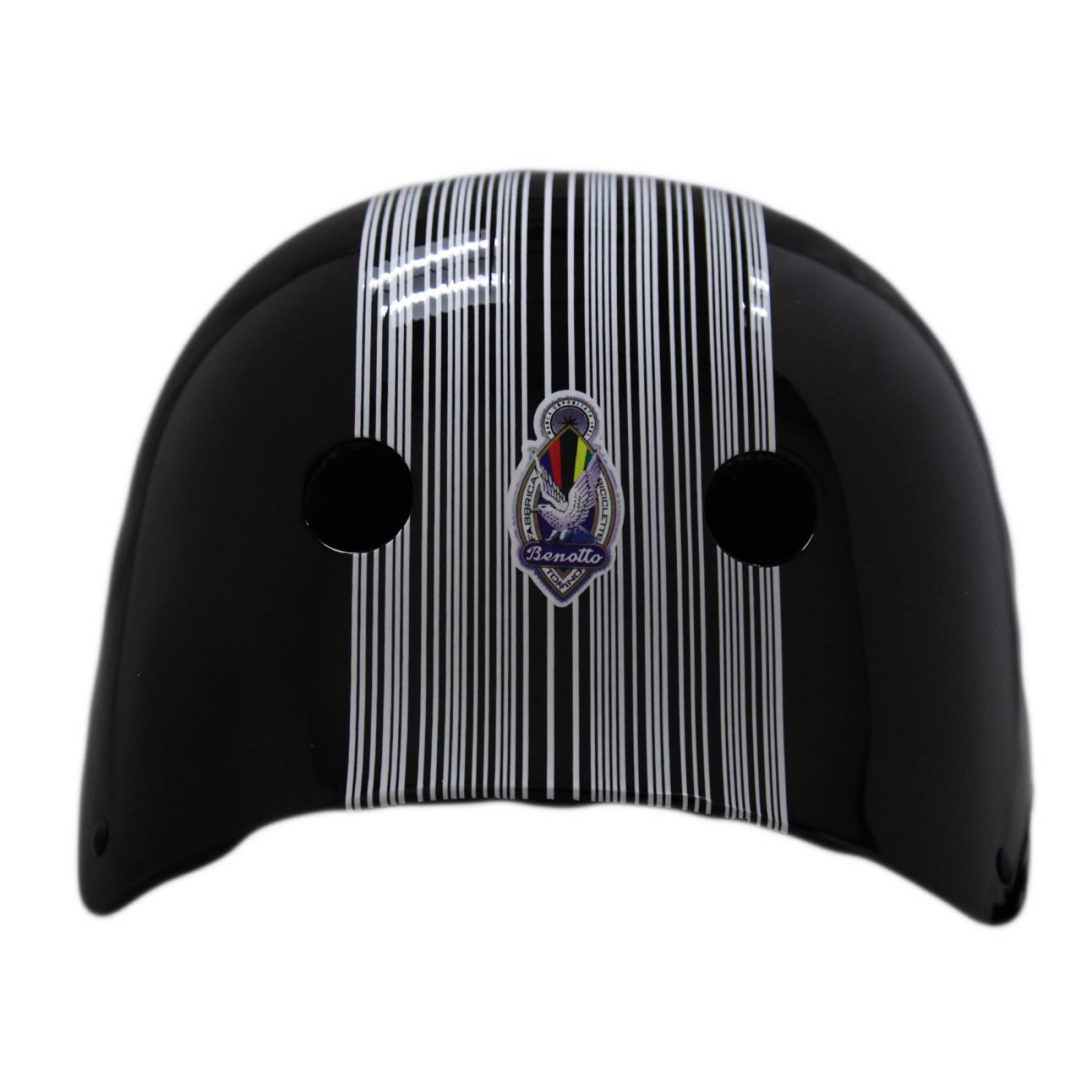 Casco BENOTTO Cross BMX MTV12 Negro Rayado Talla:S(52-56cm)