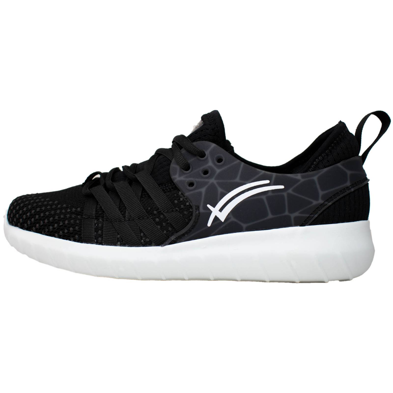 Tenis Para Correr Karosso 8709 Negro Con Tpu Y Suela De Eva