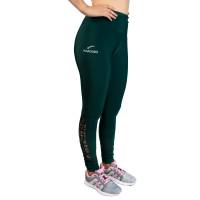 Leggin Deportivo Karosso Con Nudos Verde Bandera.
