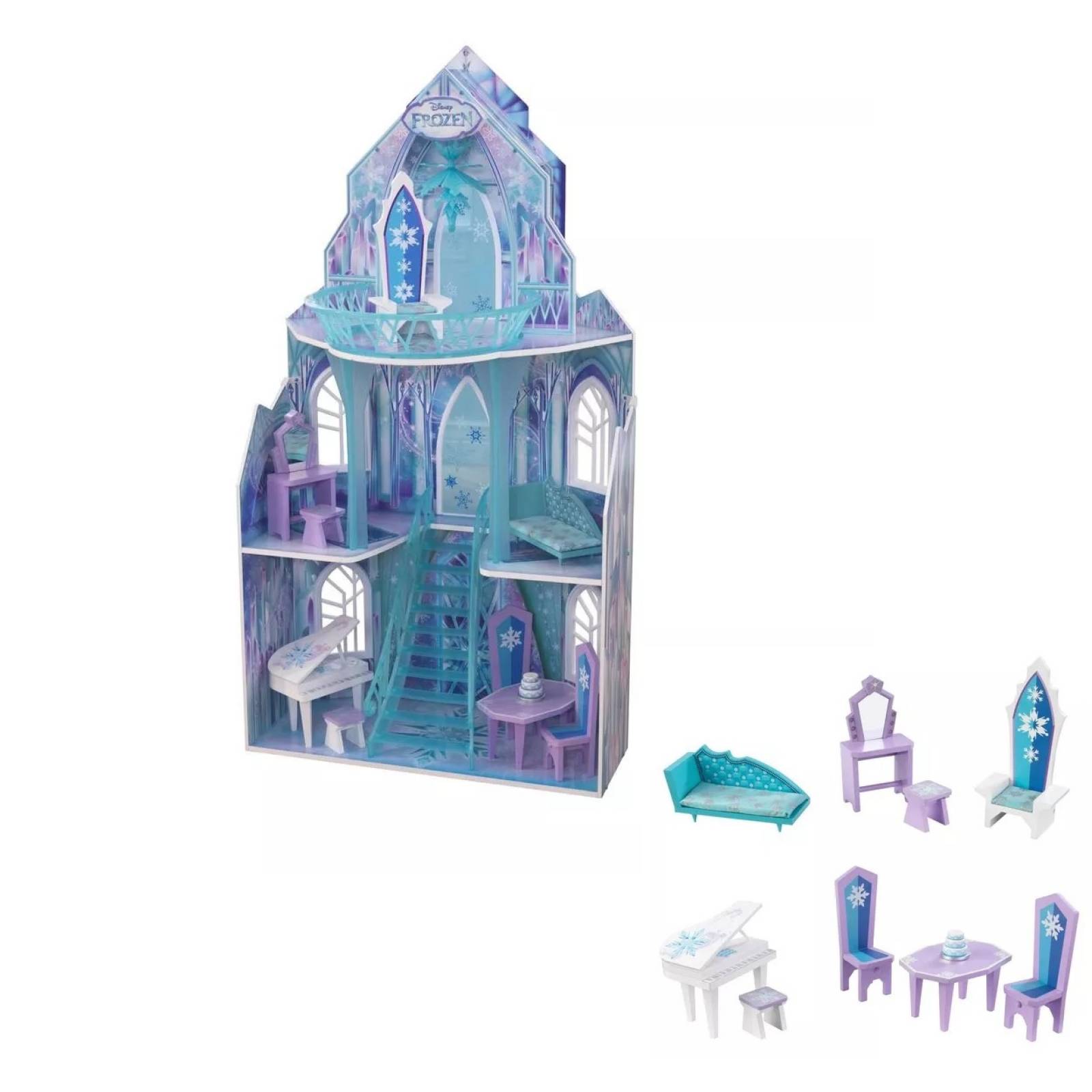 casa de muñecas frozen