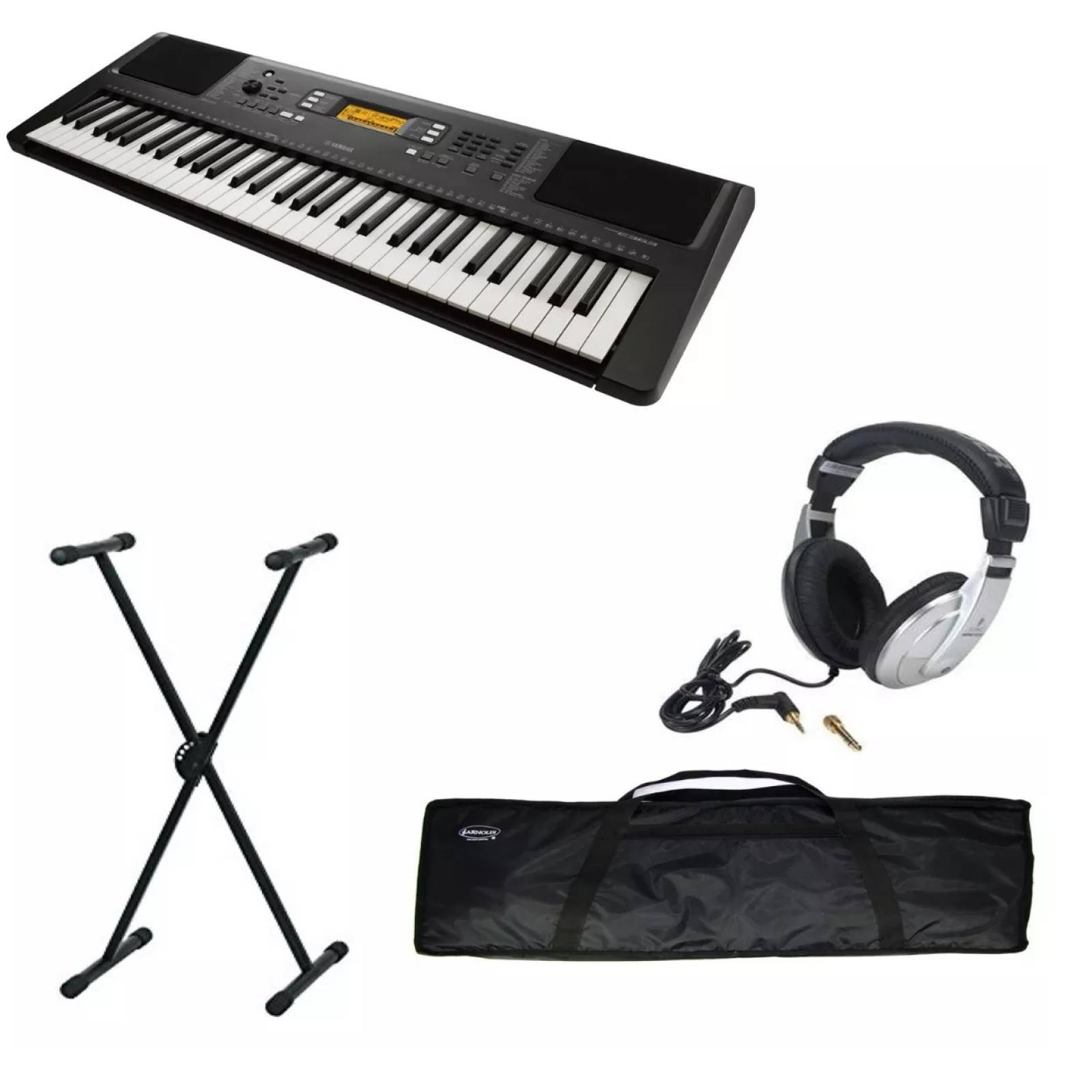 Yamaha Teclado Psr E Paquete Completo