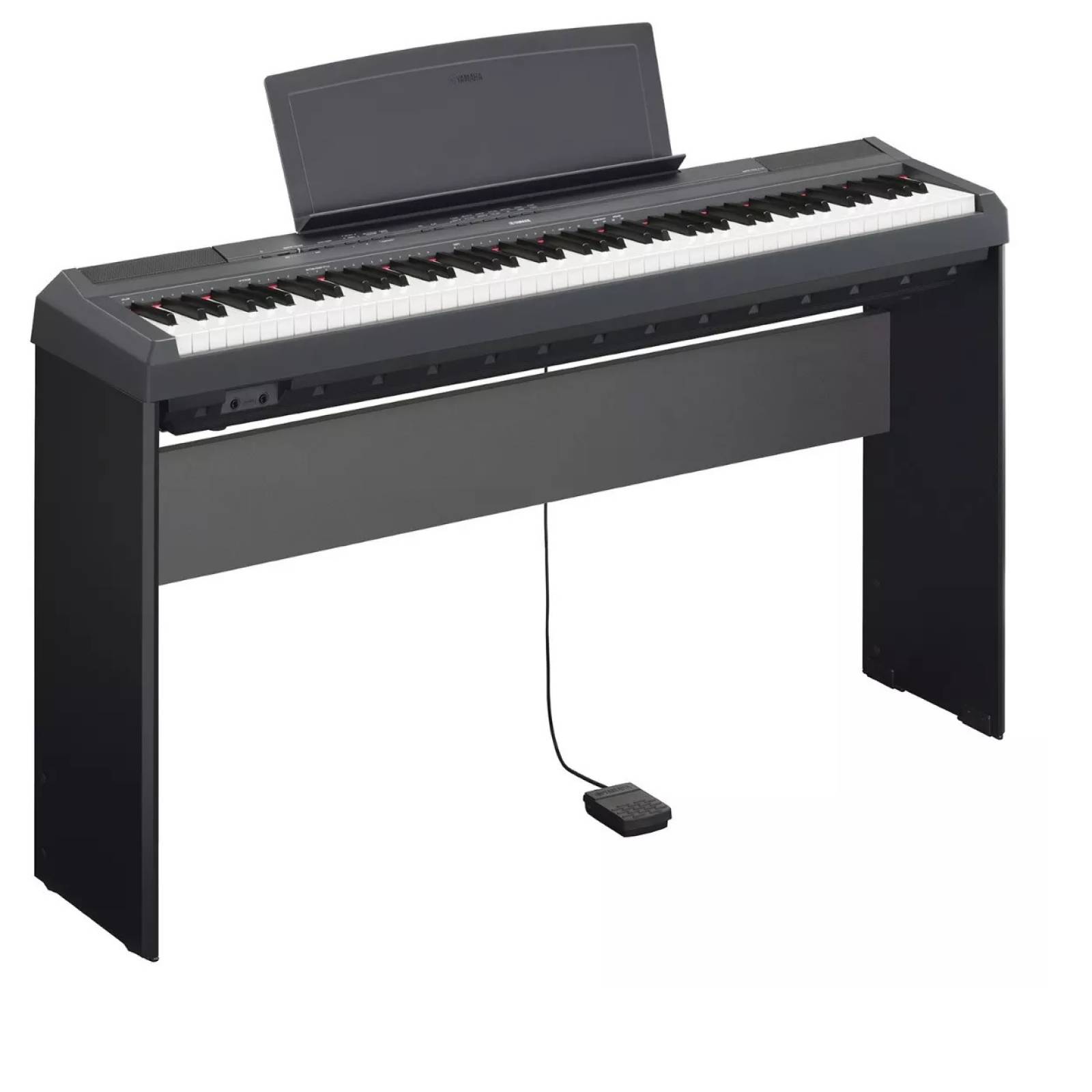 yamaha teclado piano digital 88 teclas p125 base l125