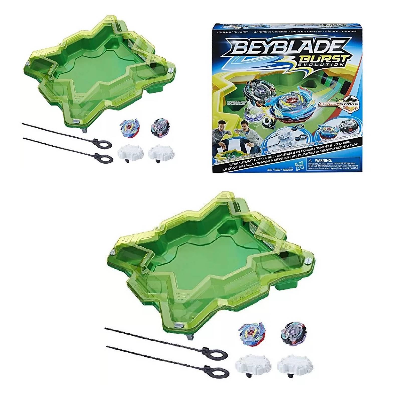 beyblade burst juego de batalla tormenta estelar