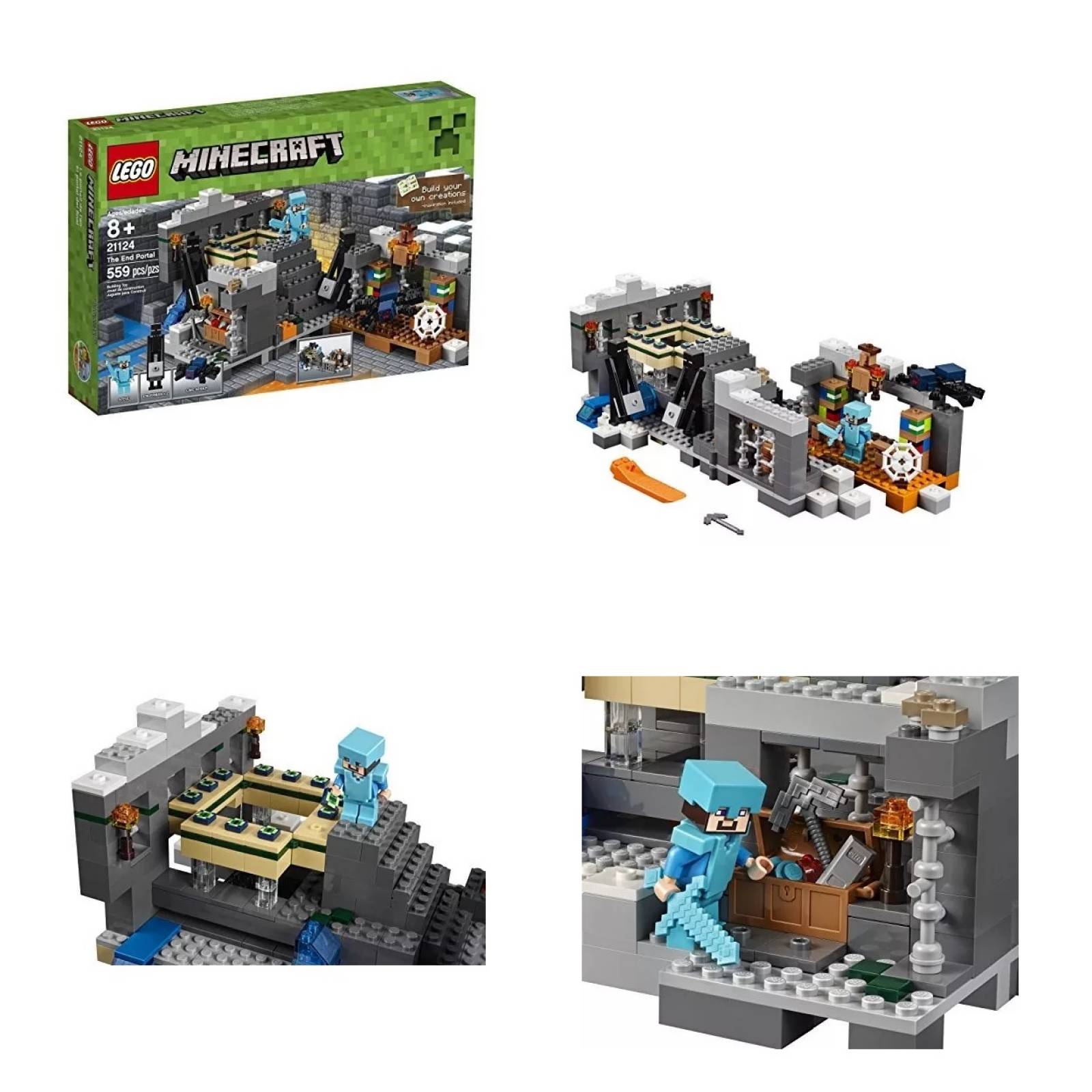 minecraft lego 21124