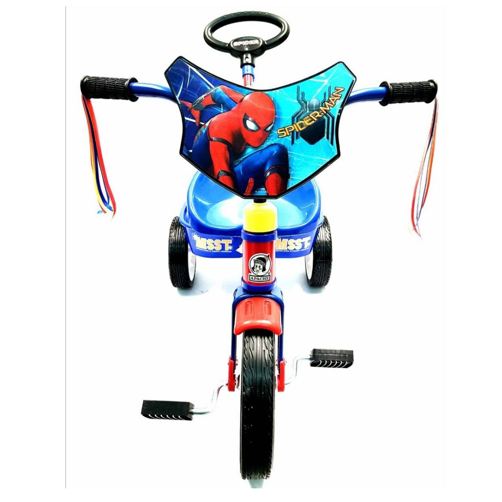 triciclo apache hombre araña