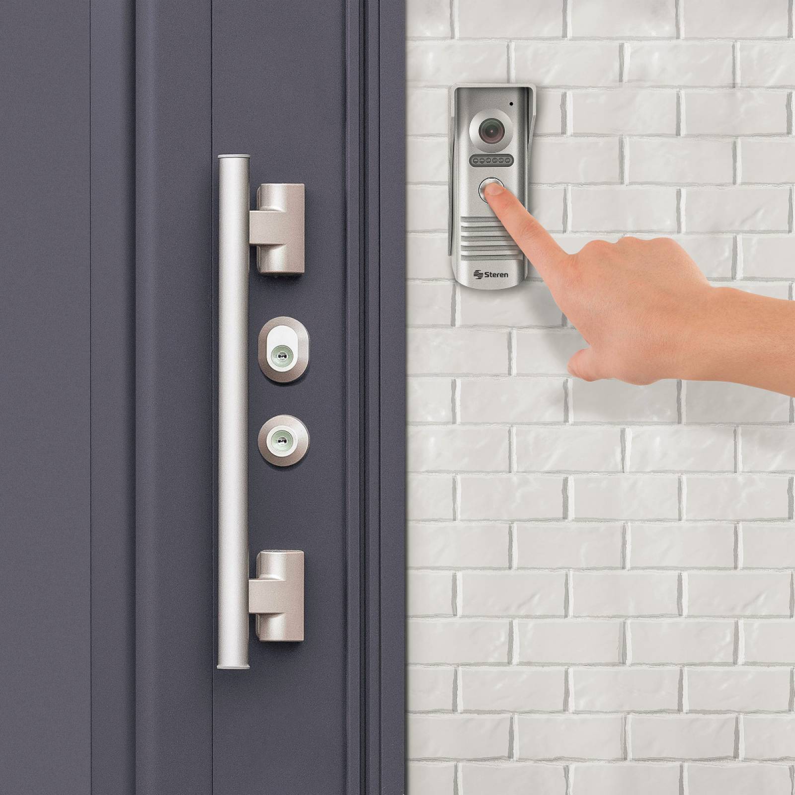 TV portero con pantalla a color de 7"