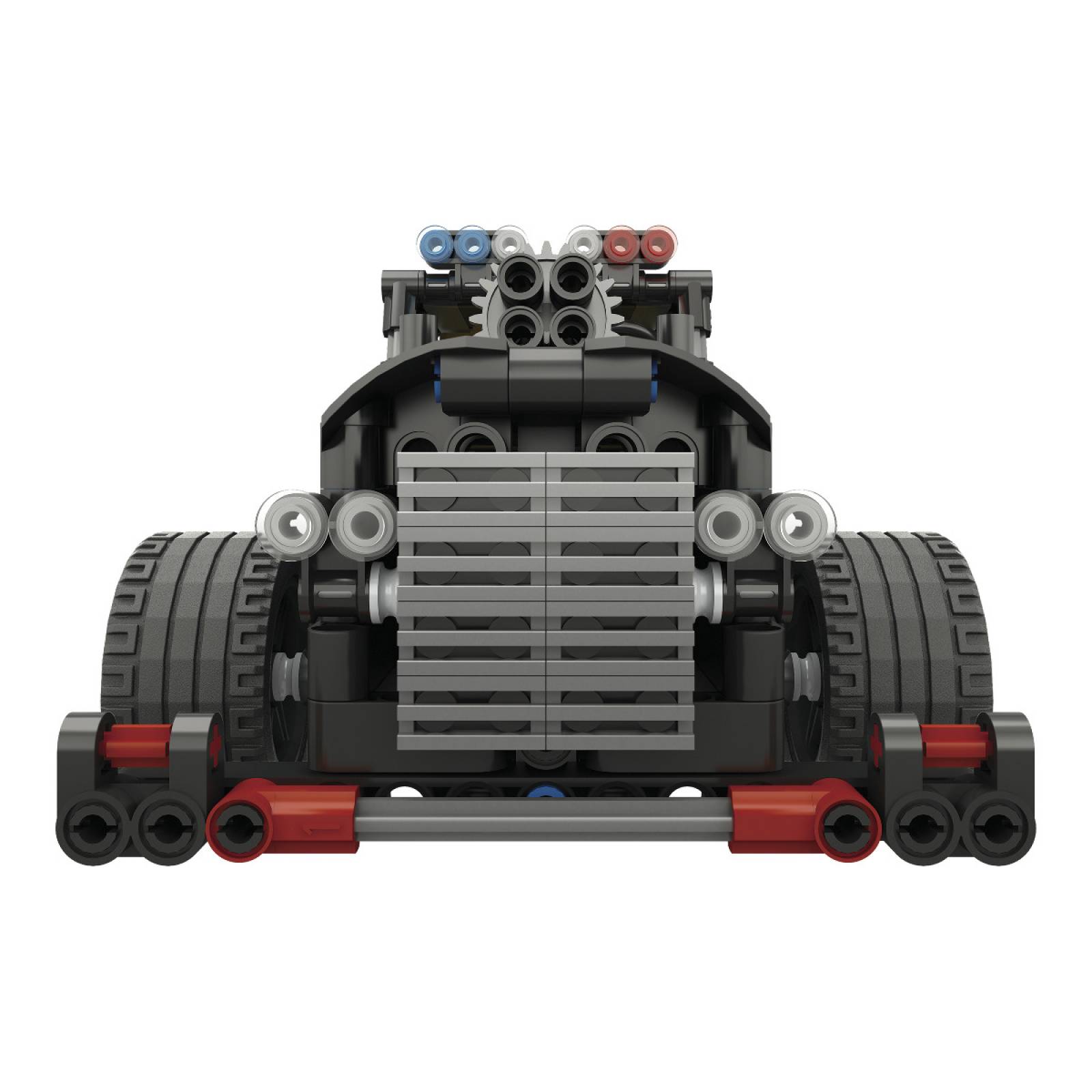 Kit para armar de carro policía con control remoto