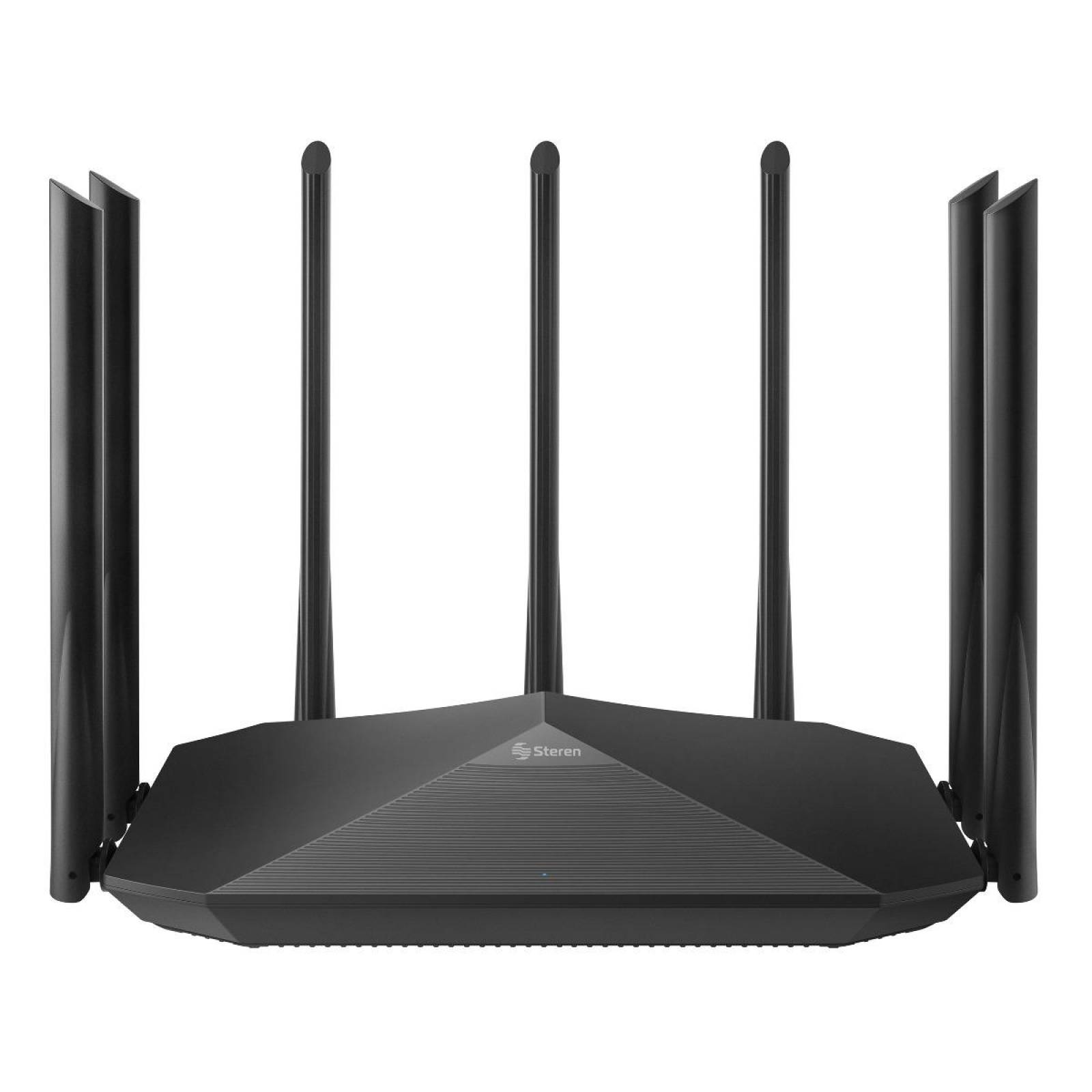 Repetidor / Router Wi-Fi*, 2,4 GHz y 5 GHz (B/G/N/A/AC), hasta 45 m de cobertura 