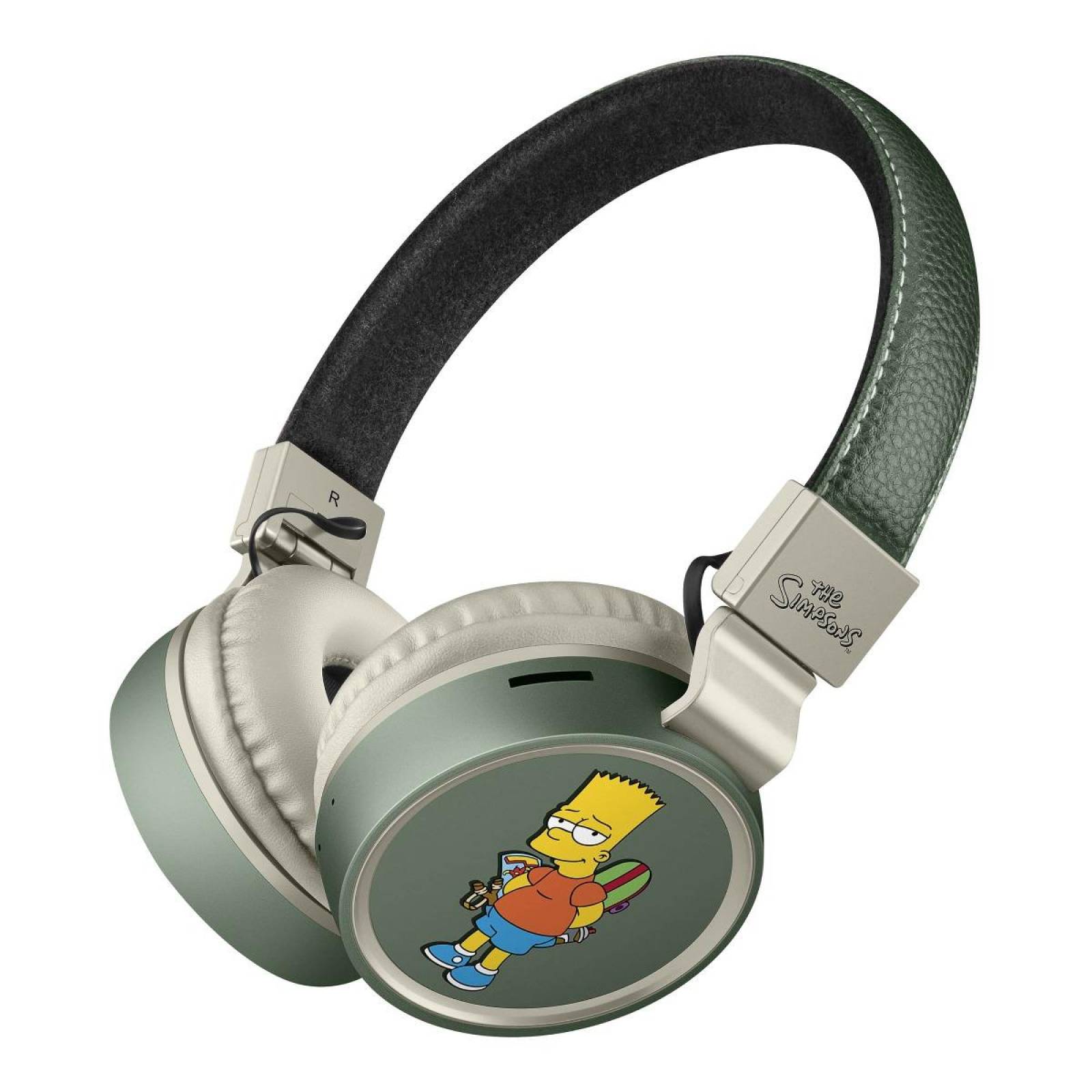 Audífonos Bluetooth con reproductor MP3 The Simpsons-Bart 