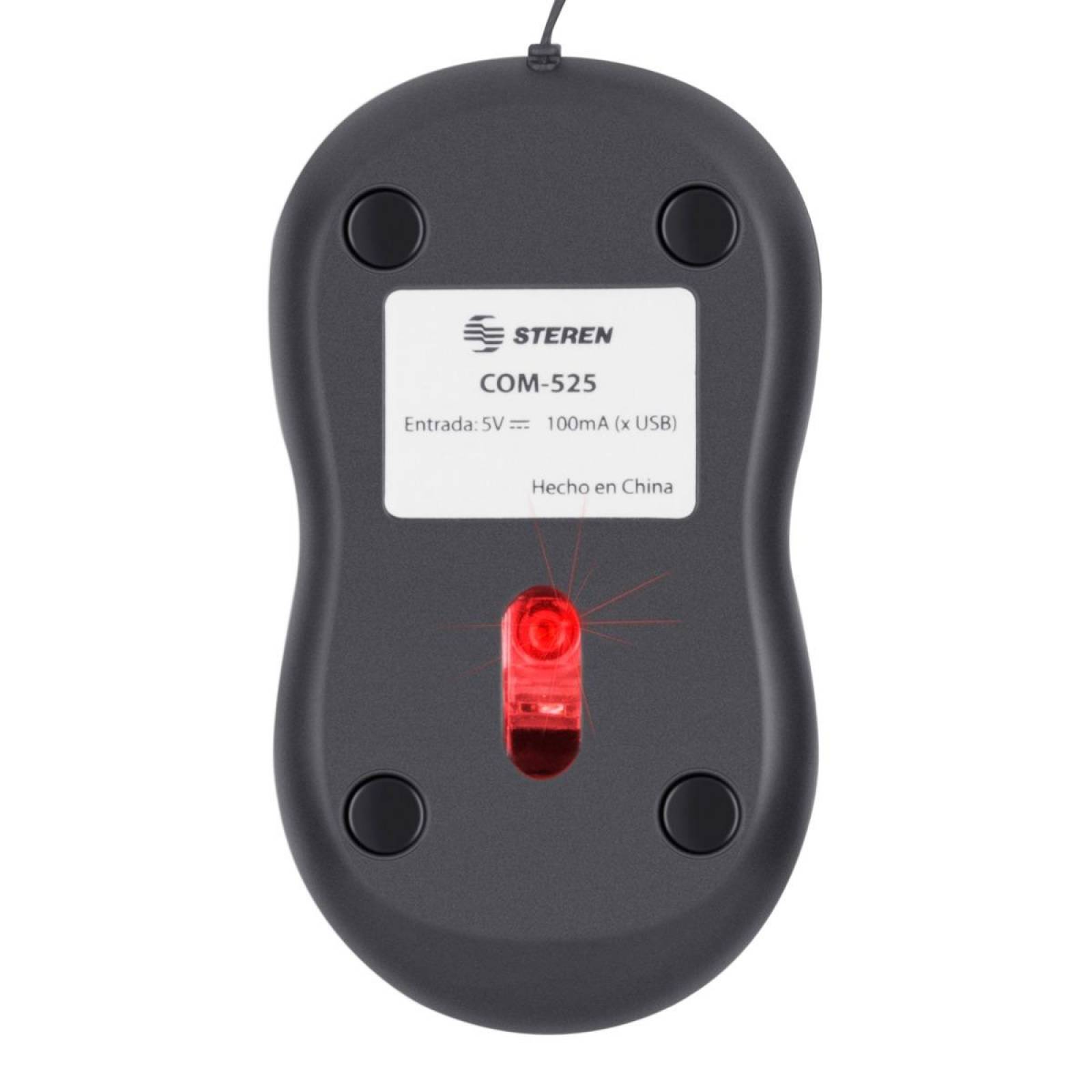 Mini Mouse Óptico Usb Con Cable Retráctil | Com-525 