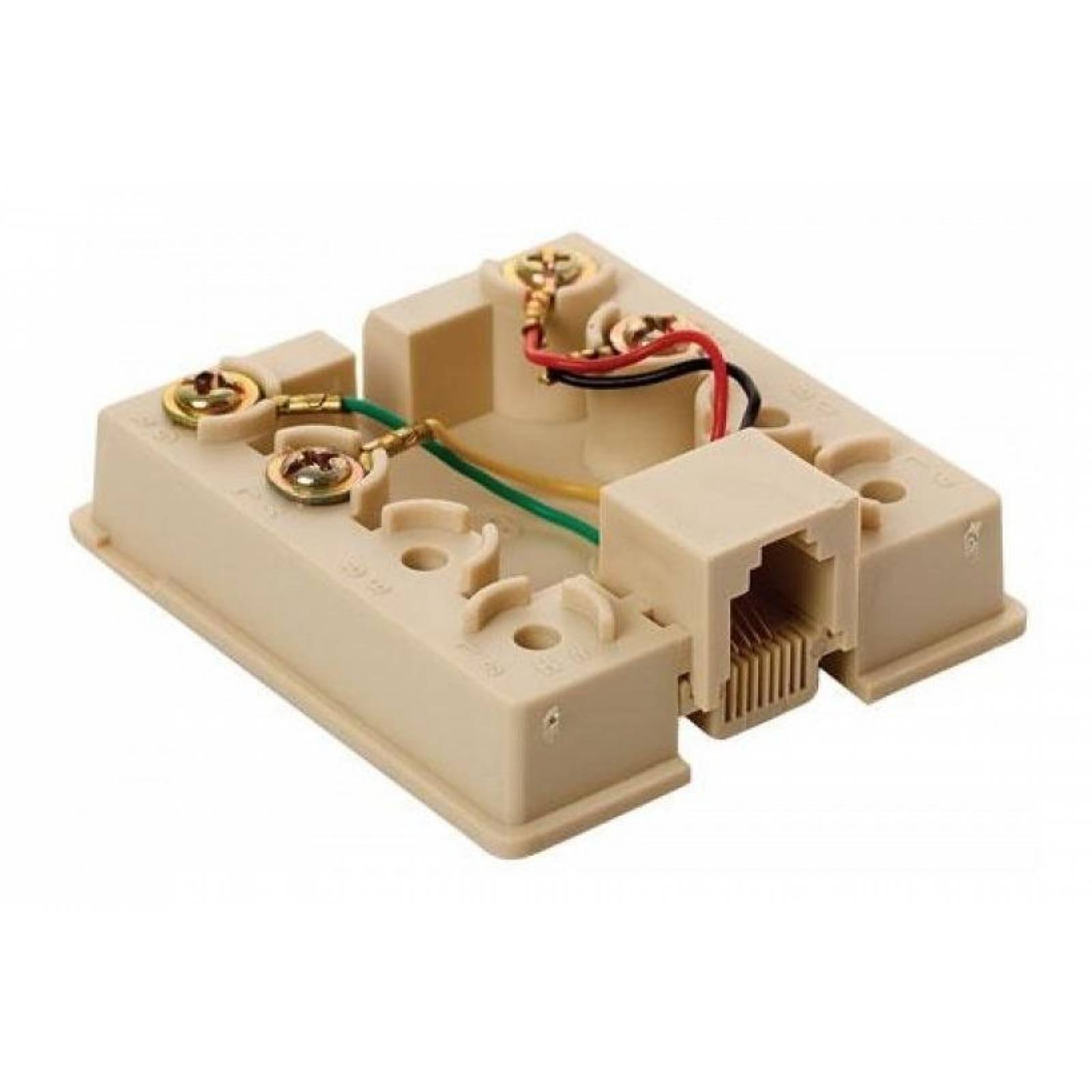 Roseta Telefónica Con Jack Rj11 De 4 Contactos | 300-145 