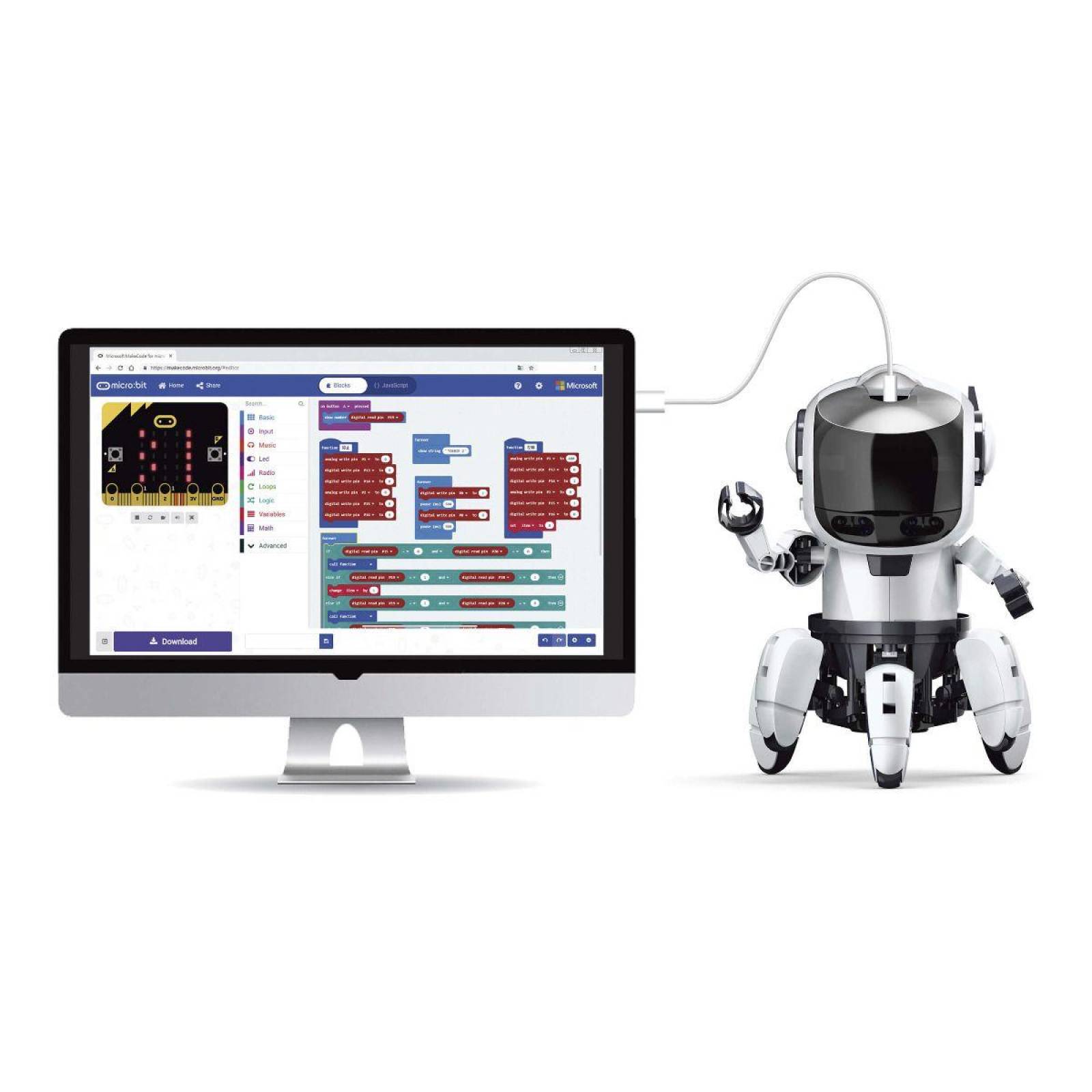 Steren Placa de desarrollo MicroBit con SmartBot