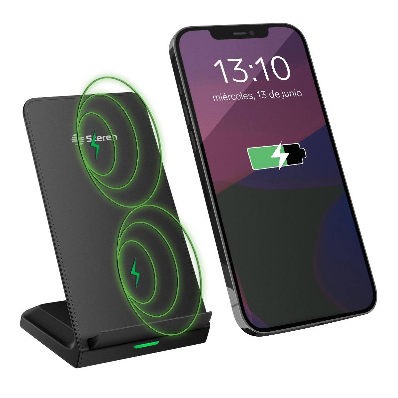 Cargador inalámbrico Qi de 15 W ELI-960