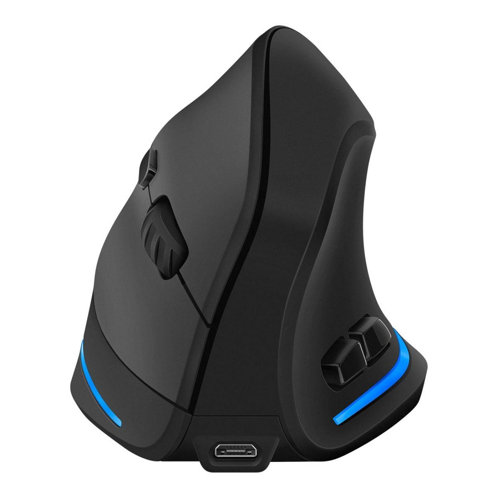 Mouse inalámbrico vertical recargable 1200/1600/2400 DPI 