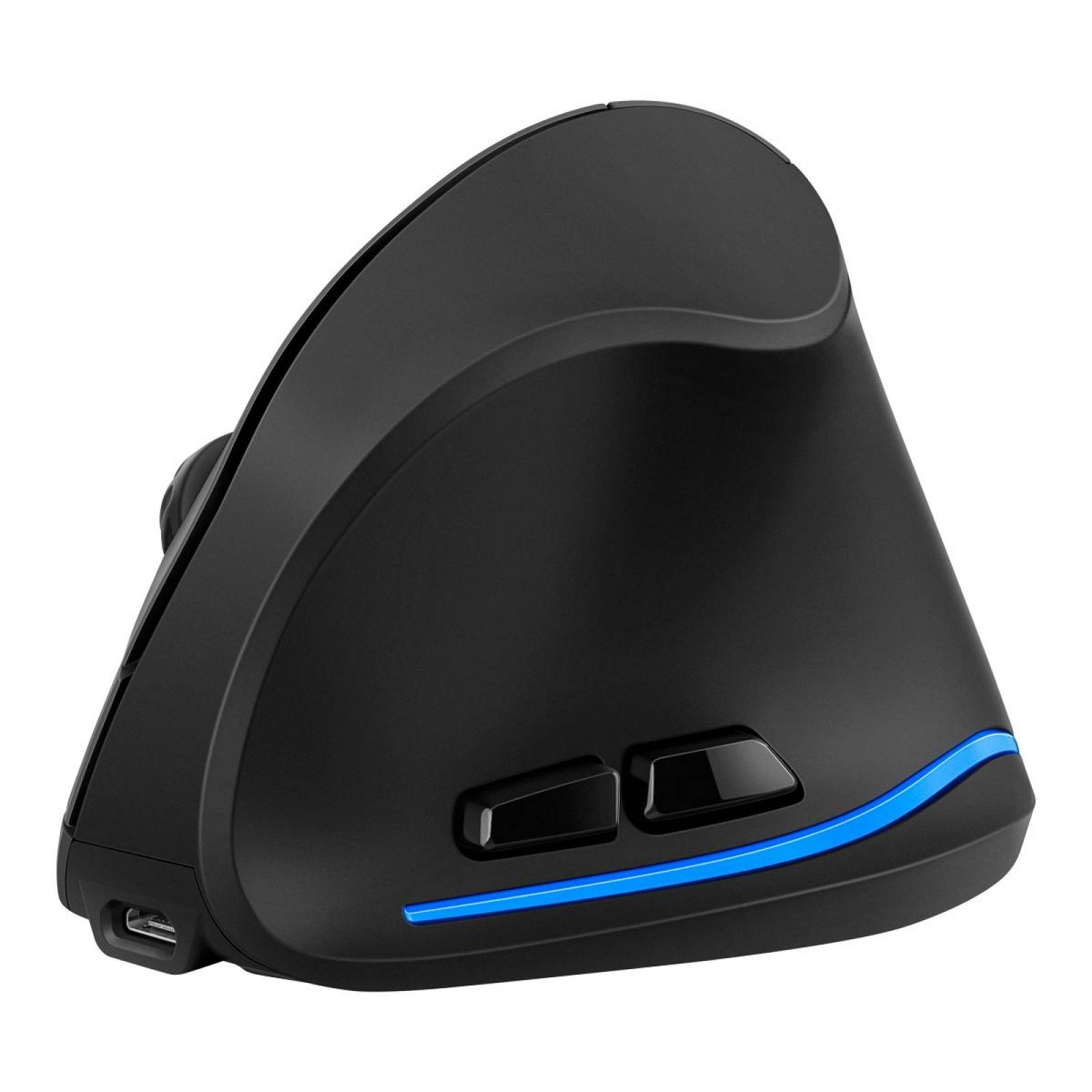 Mouse inalámbrico vertical recargable 1200/1600/2400 DPI 