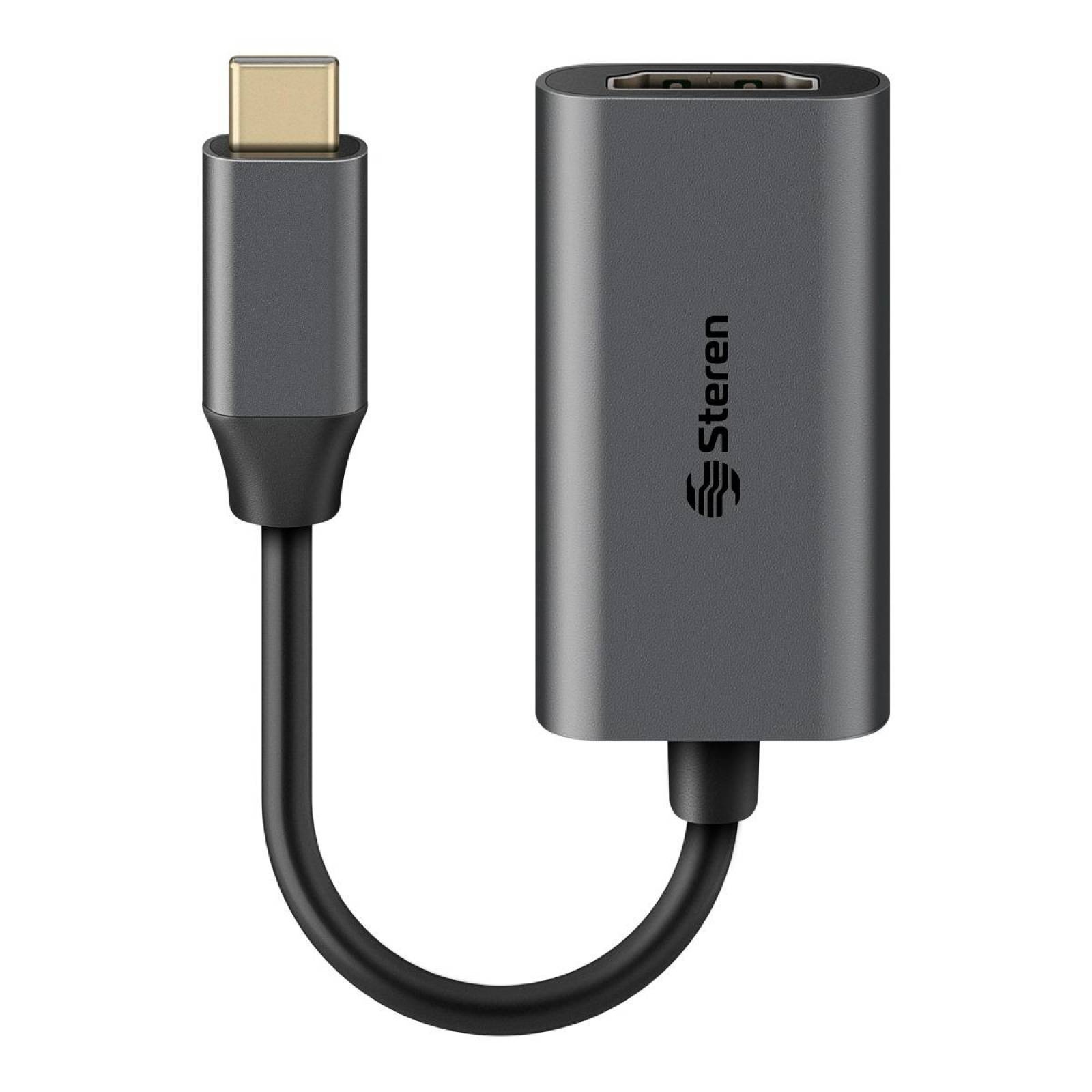Steren Adaptador USB C a HDMI, 4K 60 Hz USB-4724 