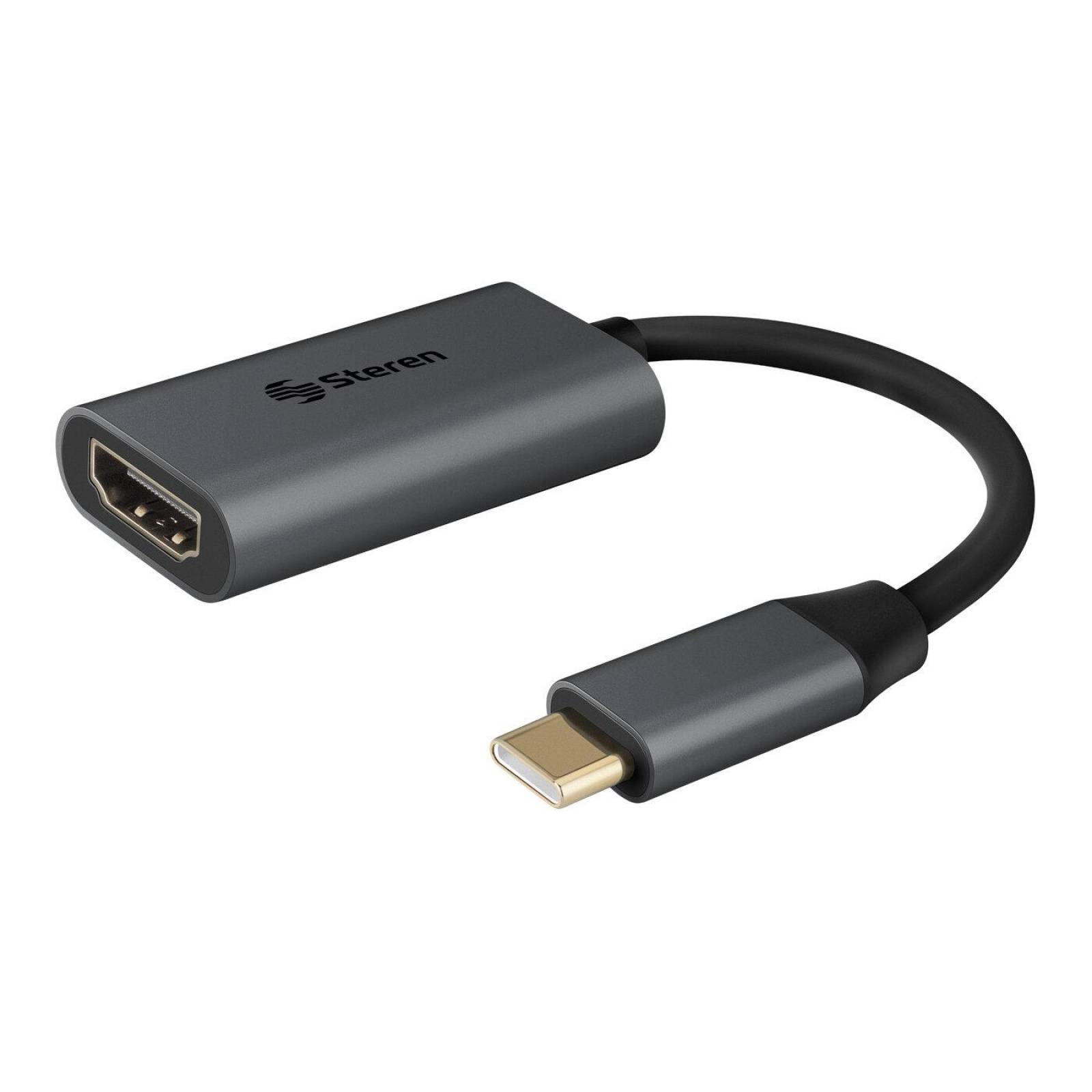 Steren Adaptador USB C a HDMI, 4K 60 Hz USB-4724 