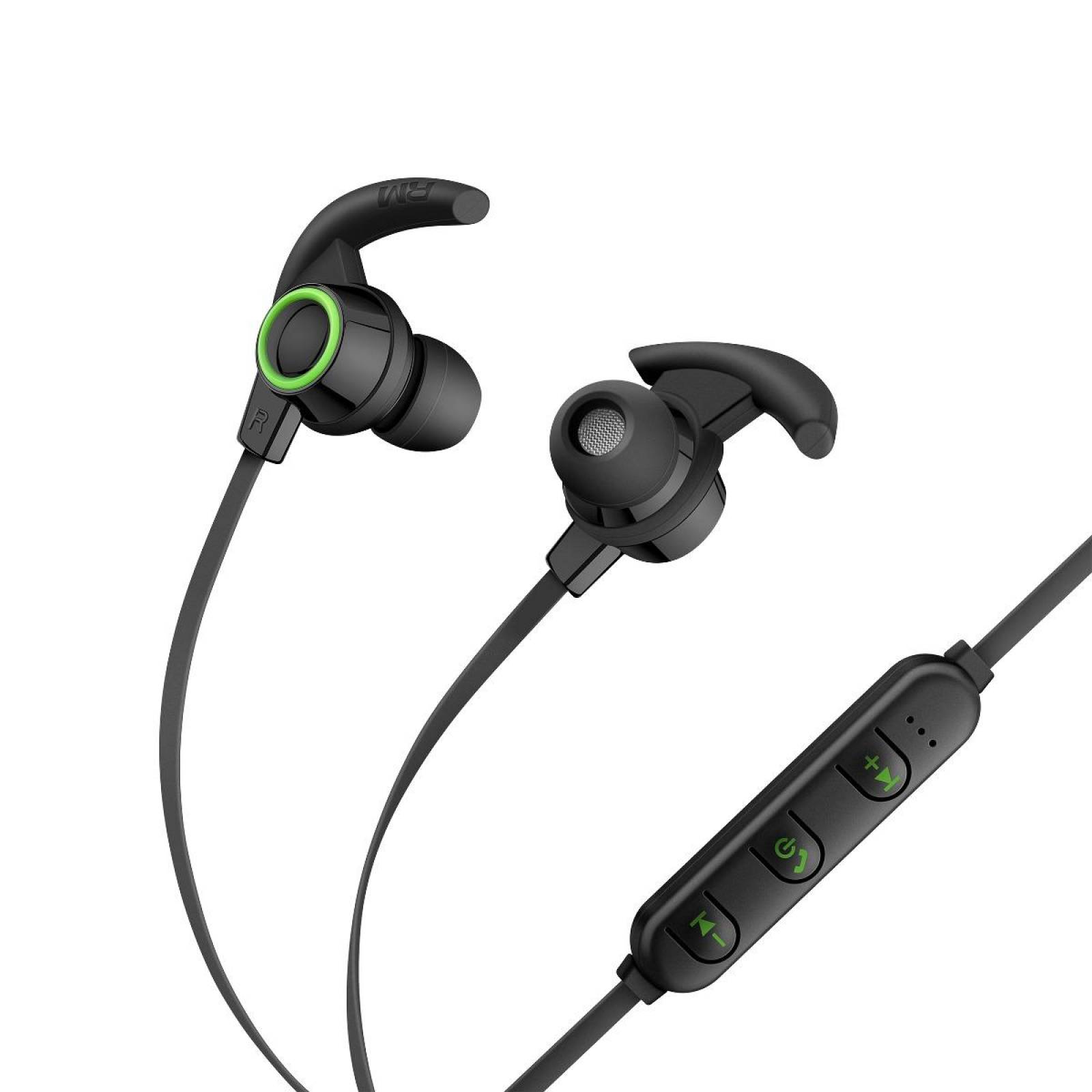 Audífonos Bluetooth* Sport con cable plano AUD-7615 