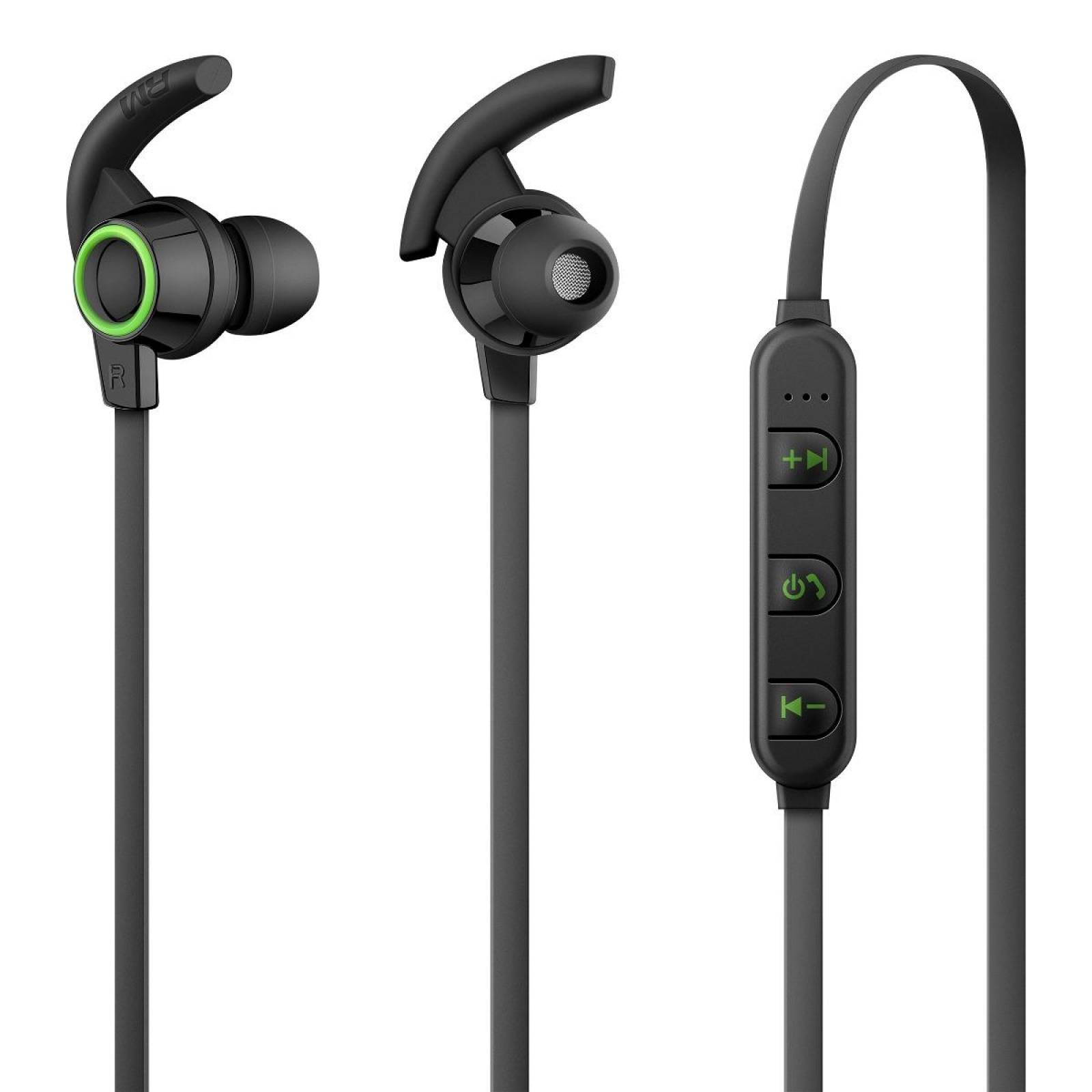 Audífonos Bluetooth* Sport con cable plano AUD-7615 