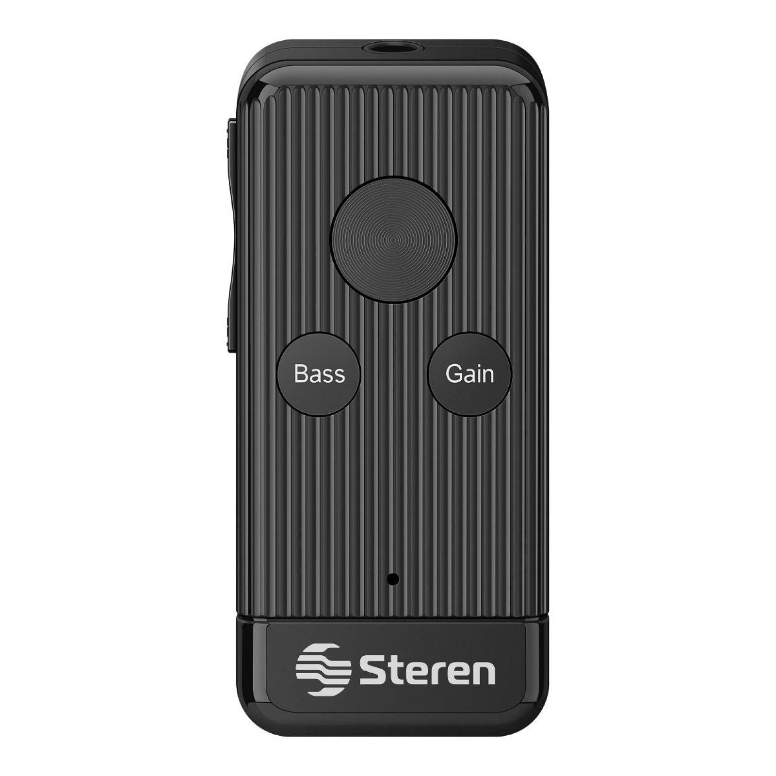 Receptor de audio Bluetooth* y manos libres recargable MP3 