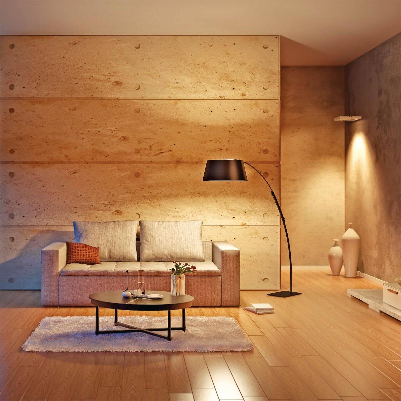 Foco LED de luz cálida, 12 W FOC-C12W 