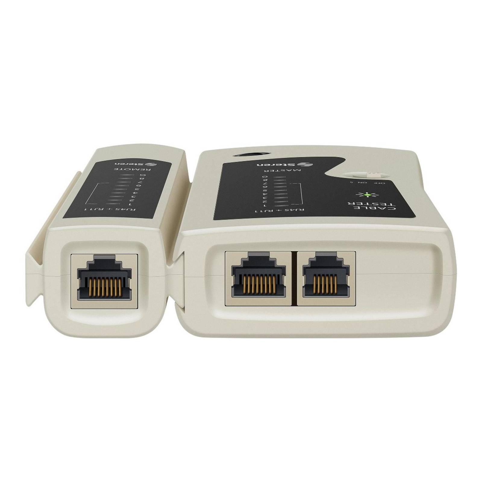 Probador de cables de red UTP, FTP, STP y telefónicos 