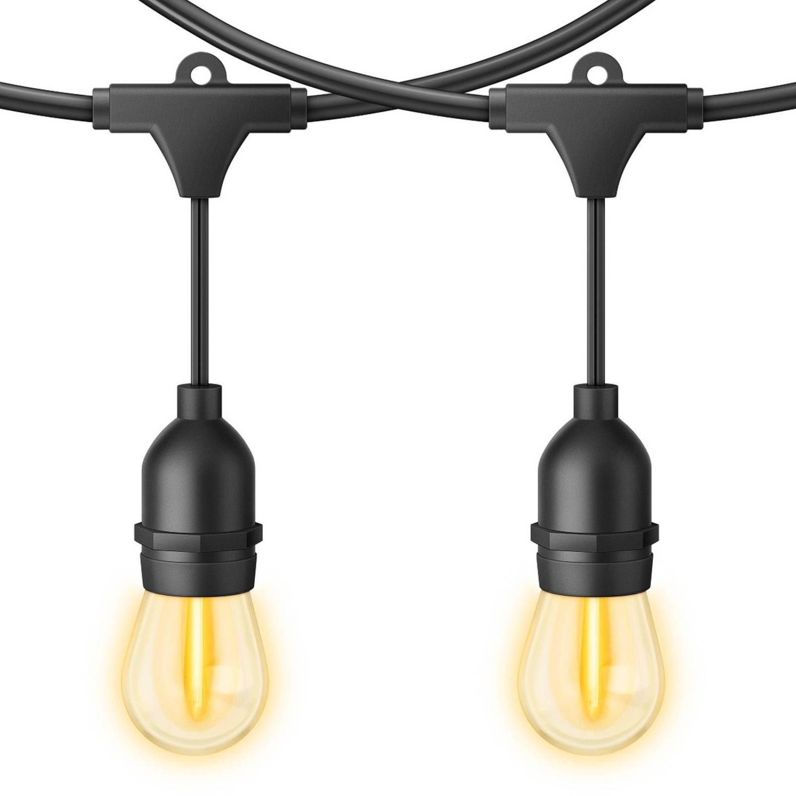 Serie LED vintage de 12 focos para exterior MODLED-300 