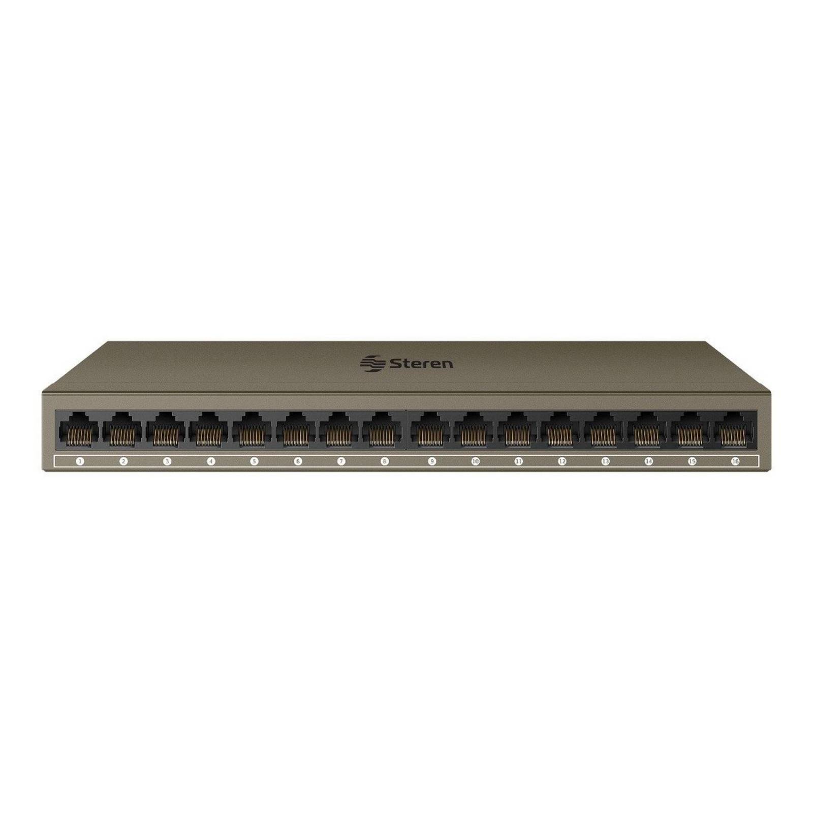 Switch Gigabit Ethernet de 16 puertos 