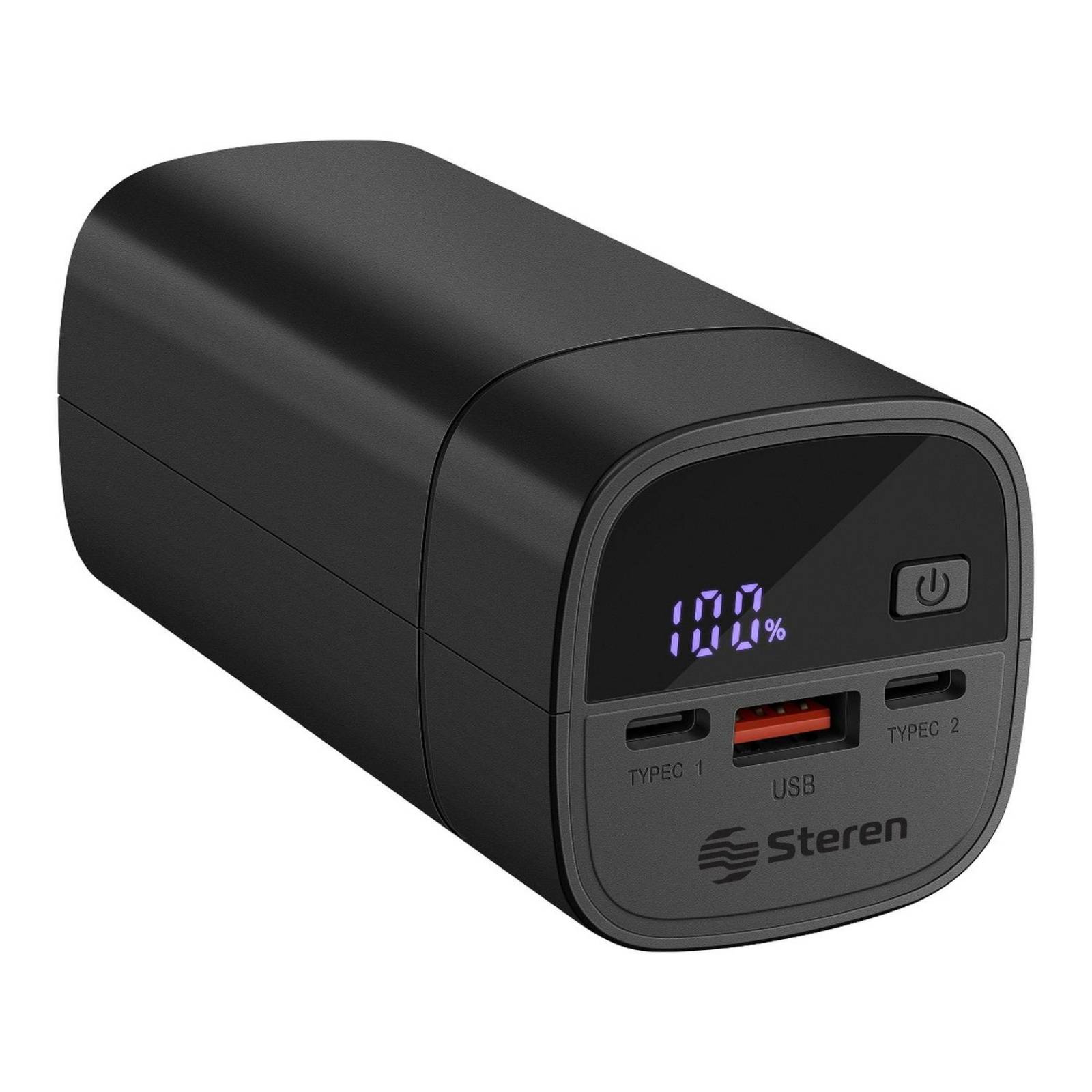 Power Bank de 15,000 mAh con Quick Charge QC y Power Delivery con 2 salidas USB C y 1 USB