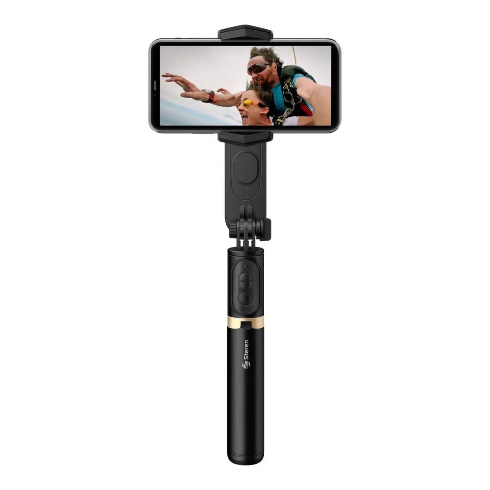 Estabilizador (Gimbal) de 1 eje, con Selfie Stick Bluetooth 