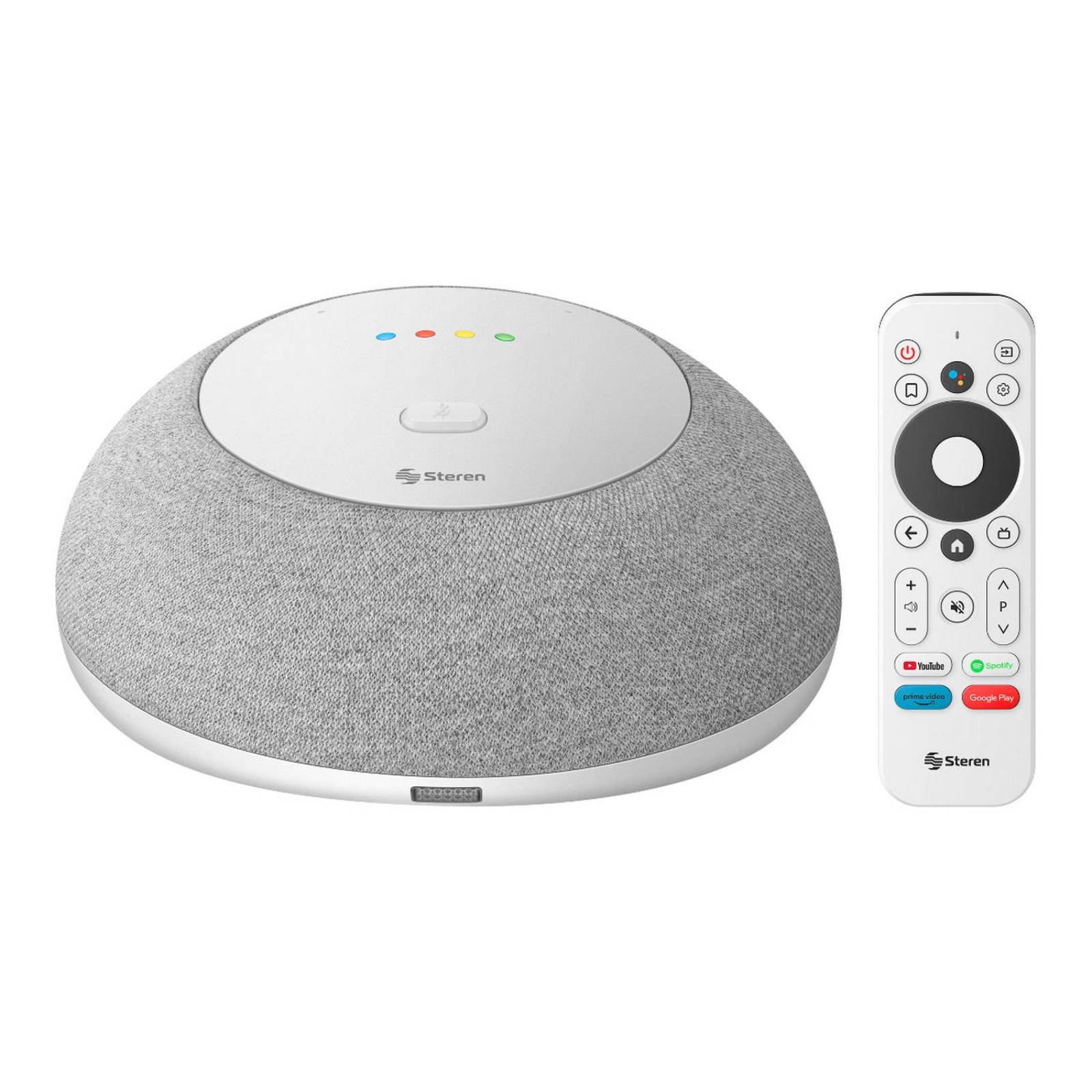Bocina inteligente con Google Assistant y Sistema Android TV Box 4K 
