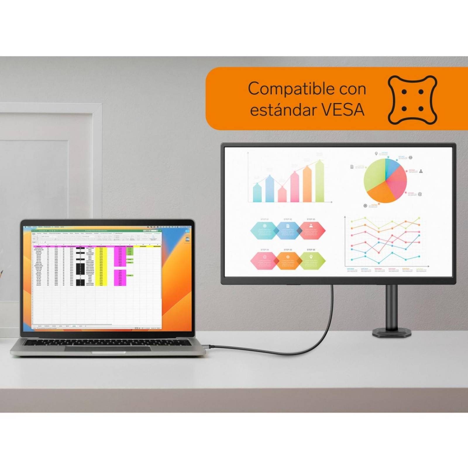 Monitor portátil HDR de 18.5 para laptop 