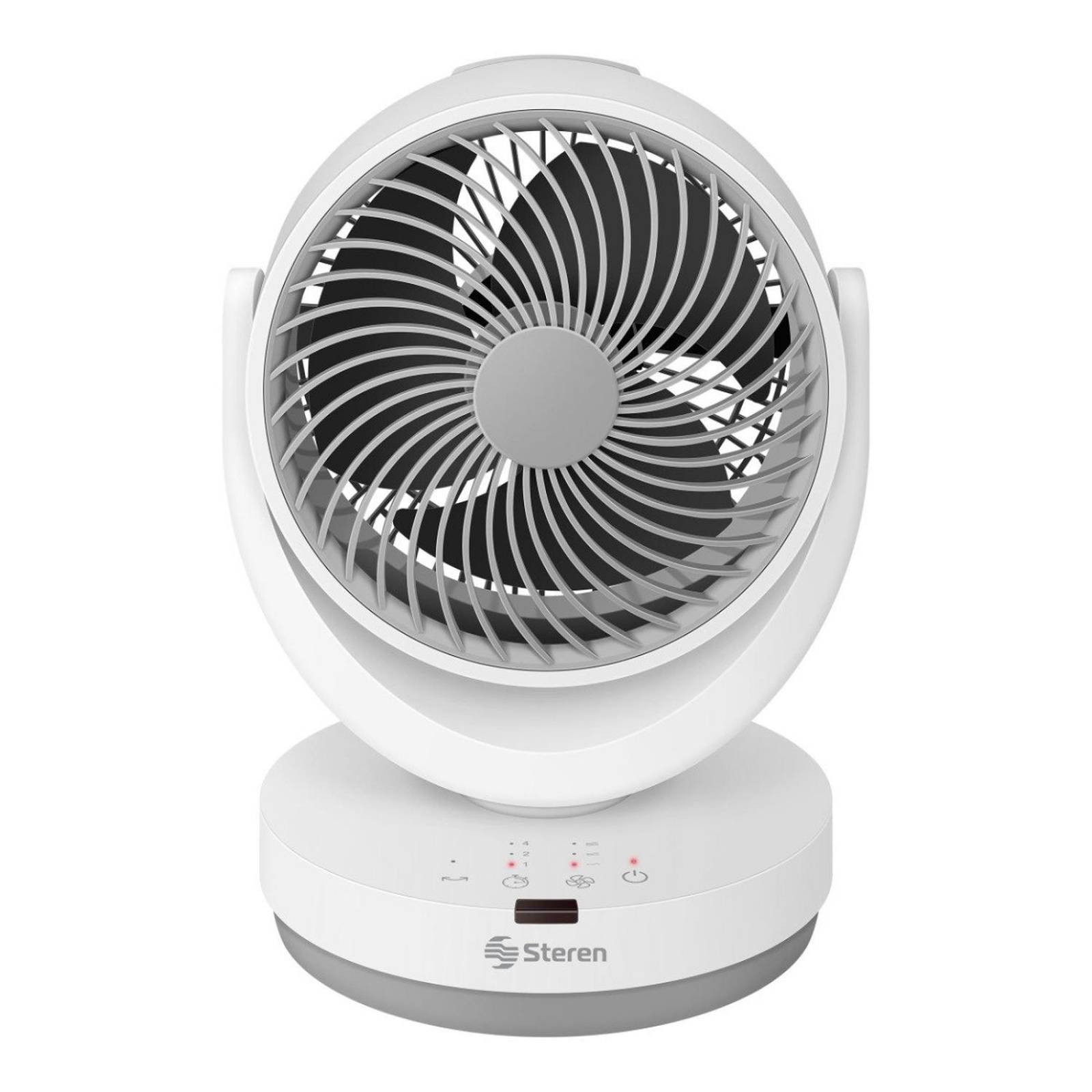 Ventilador oscilante con ajuste de velocidad y temporizador, para escritorio 