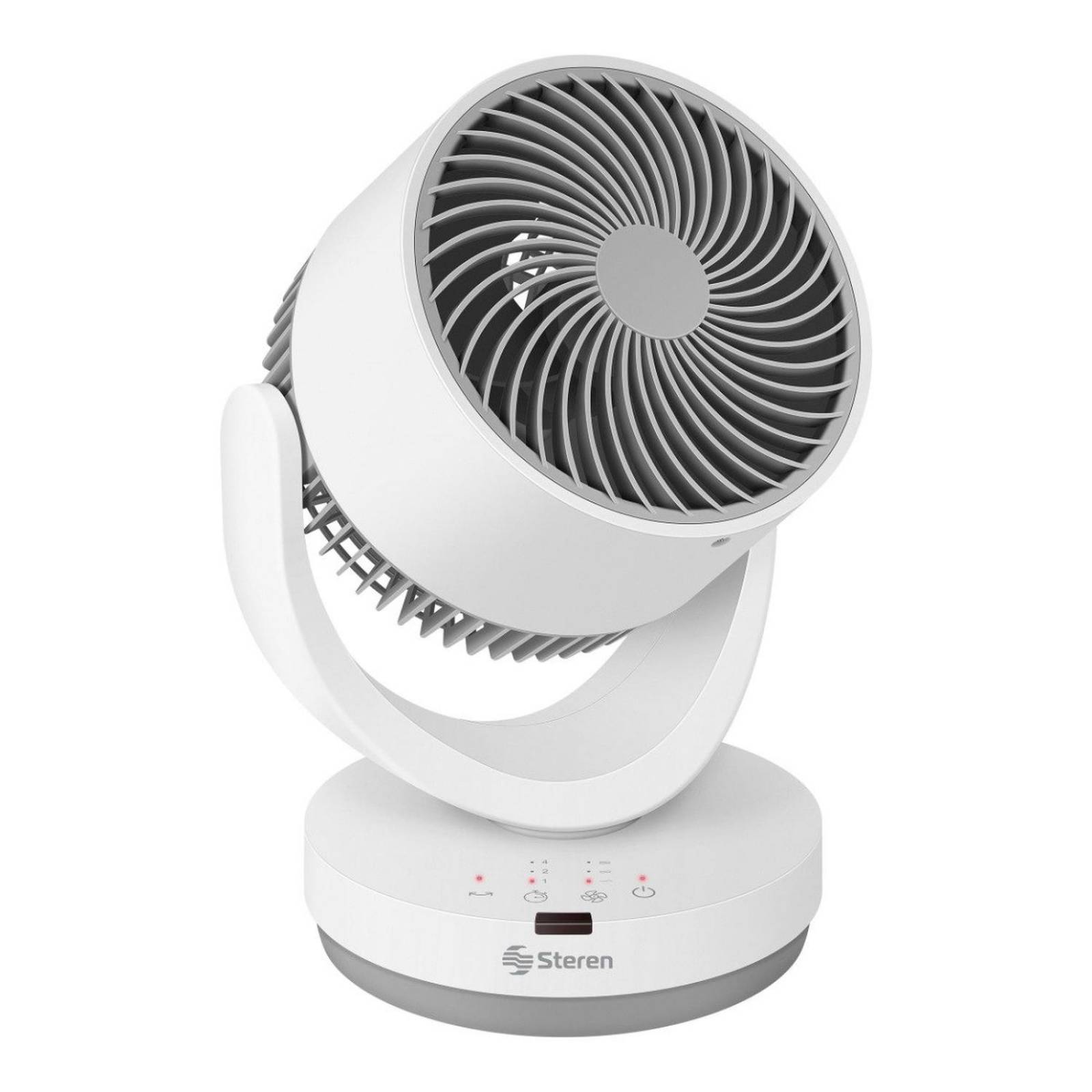 Ventilador oscilante con ajuste de velocidad y temporizador, para escritorio 