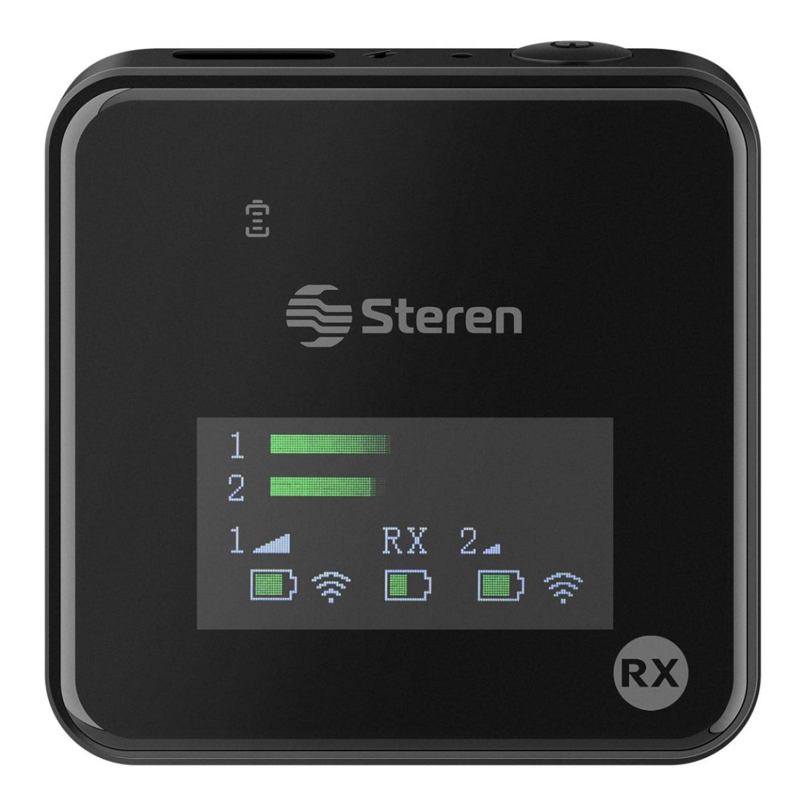 Micrófonos inalámbricos ENC de solapa USB C / Lightning / 3,5 mm