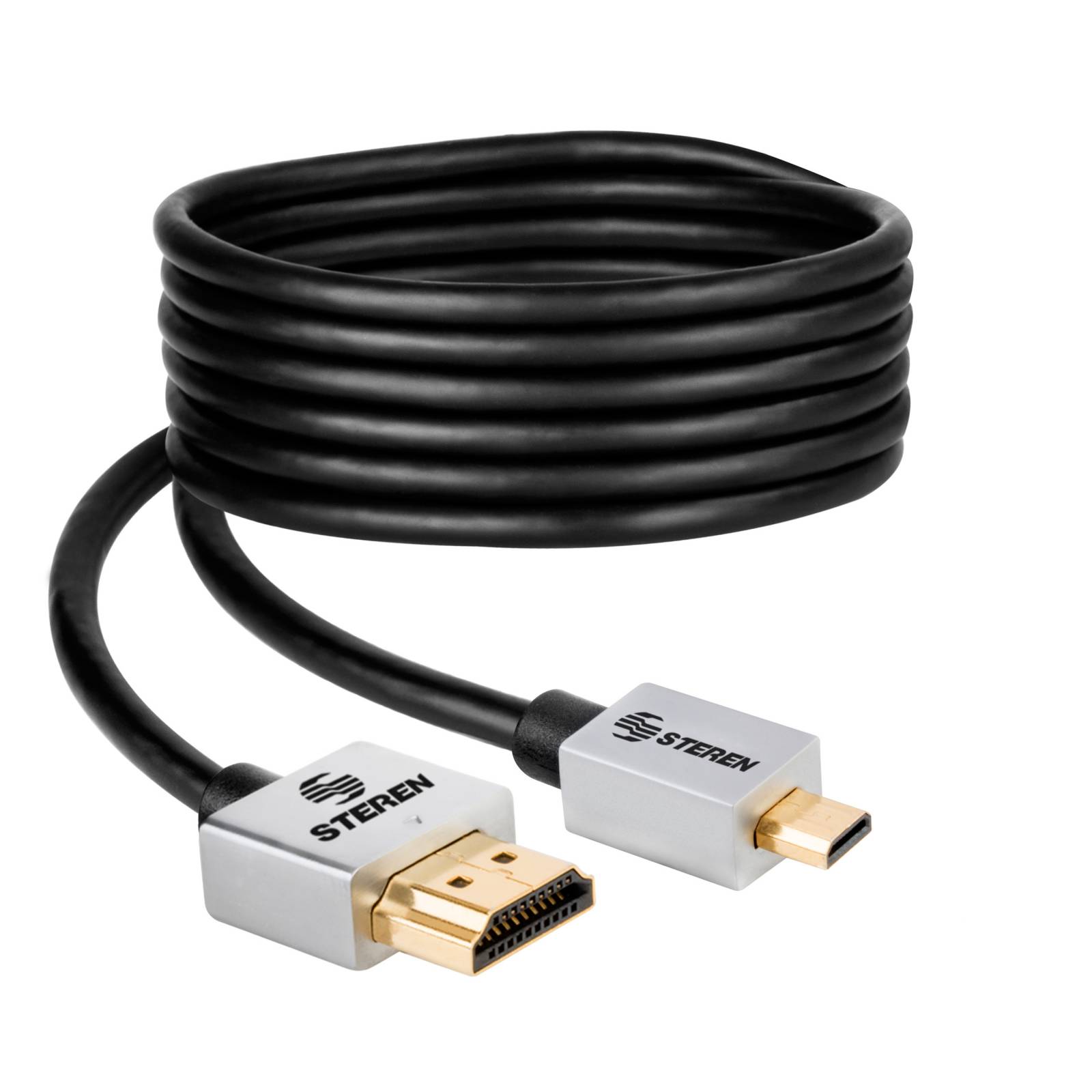 Cable Micro Hdmi A Hdmi Ultra Delgado, De 1.8m | 295-826