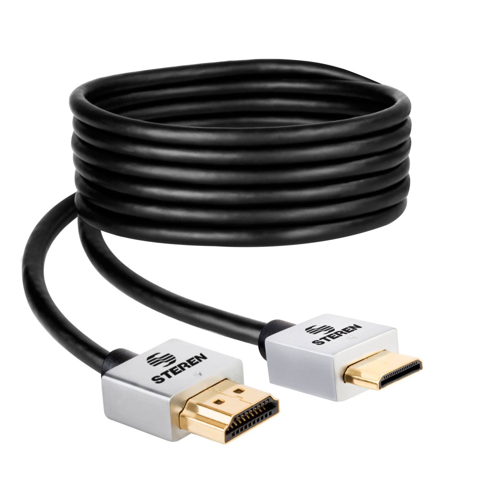 Cable Elite 4K mini HDMI  a HDMI  ultra delgado, de 1,8m