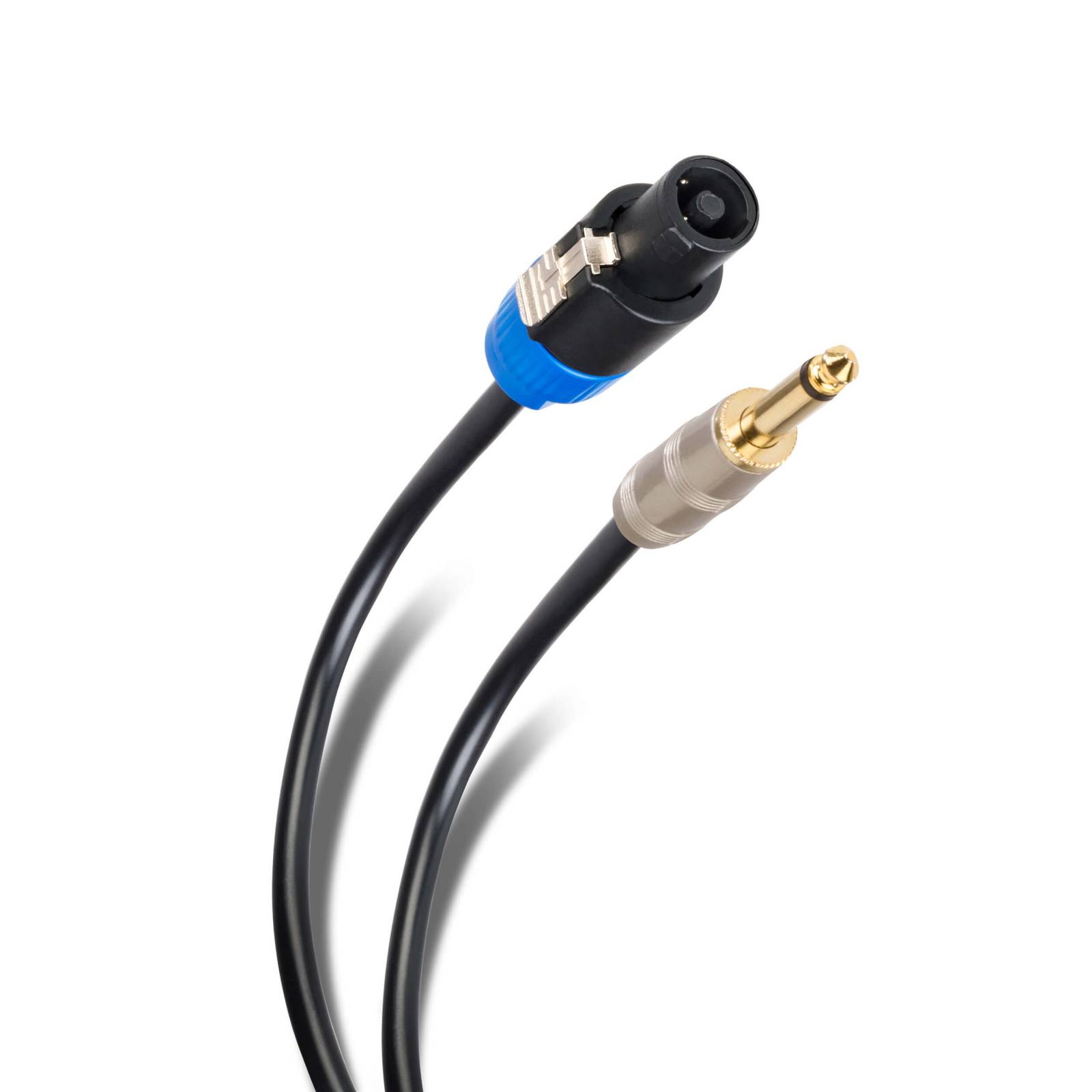 Cable de audio con conector 6.3 mm a Speakon, de 7,2 m