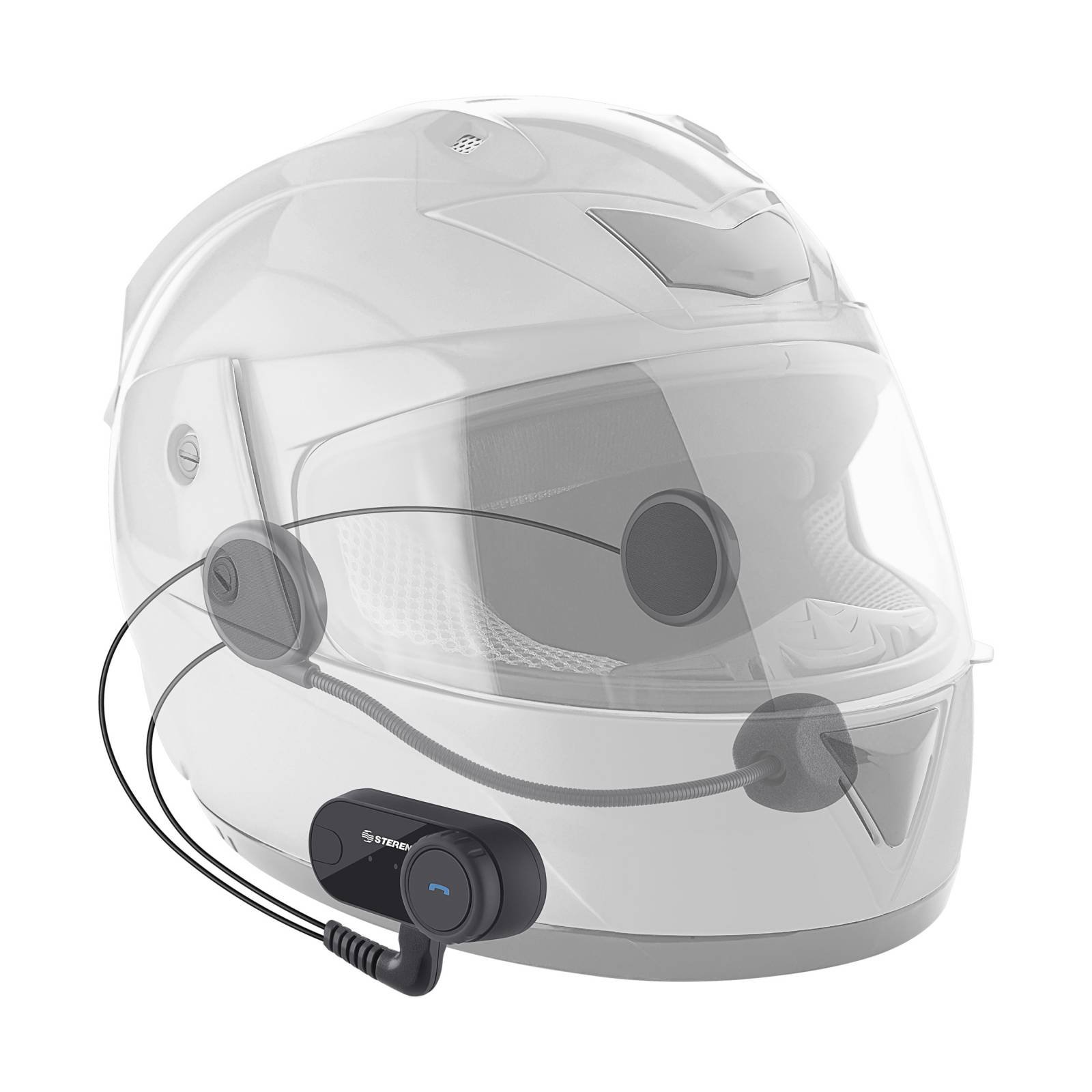 Audífonos Bluetooth e intercomunicador para casco 