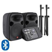 Sistema Profesional Portátil De Publidifusión, Con Bluetooth Y Reproductor Mp3, 2800 Wpmpo