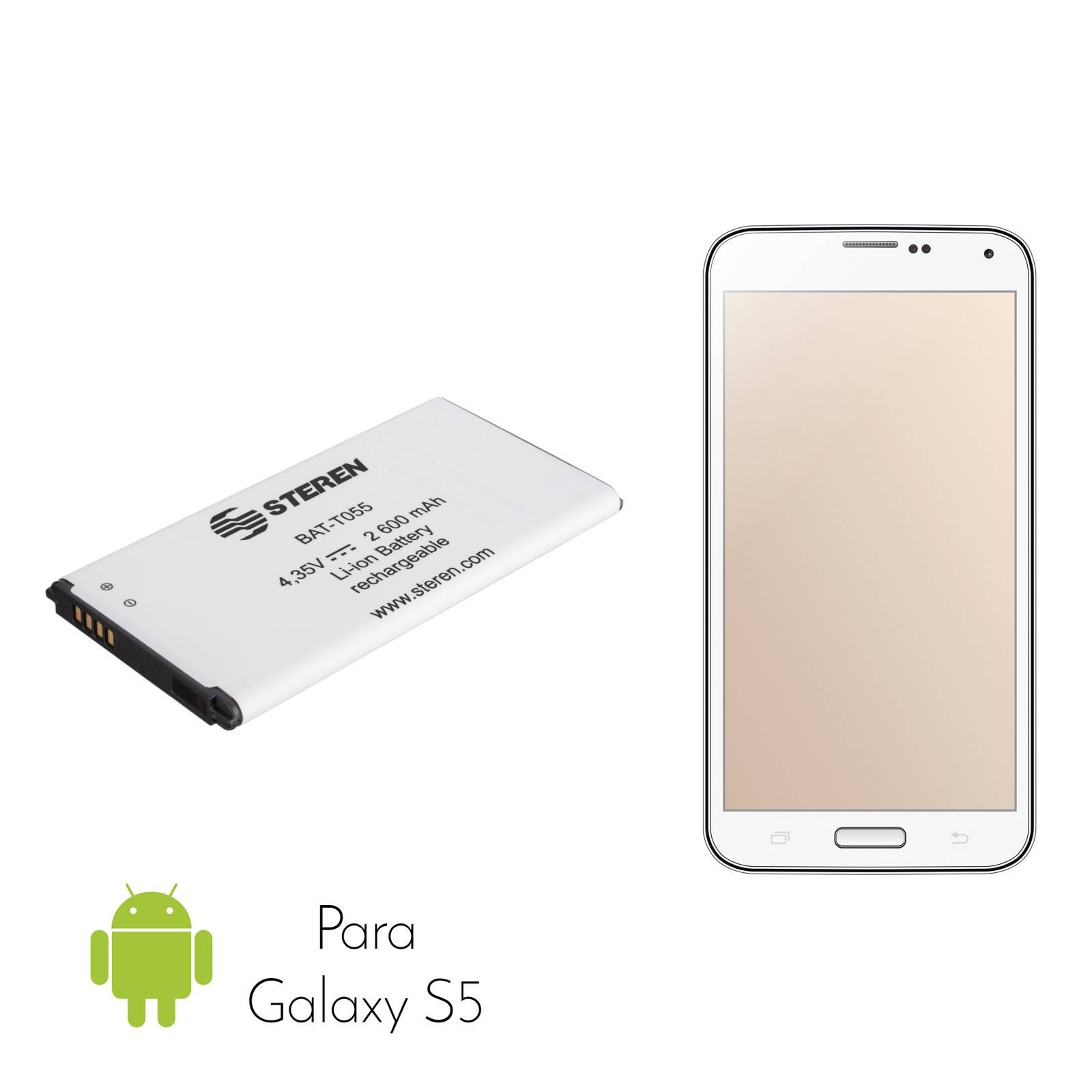 Batería de reemplazo para Samsung Galaxy S5