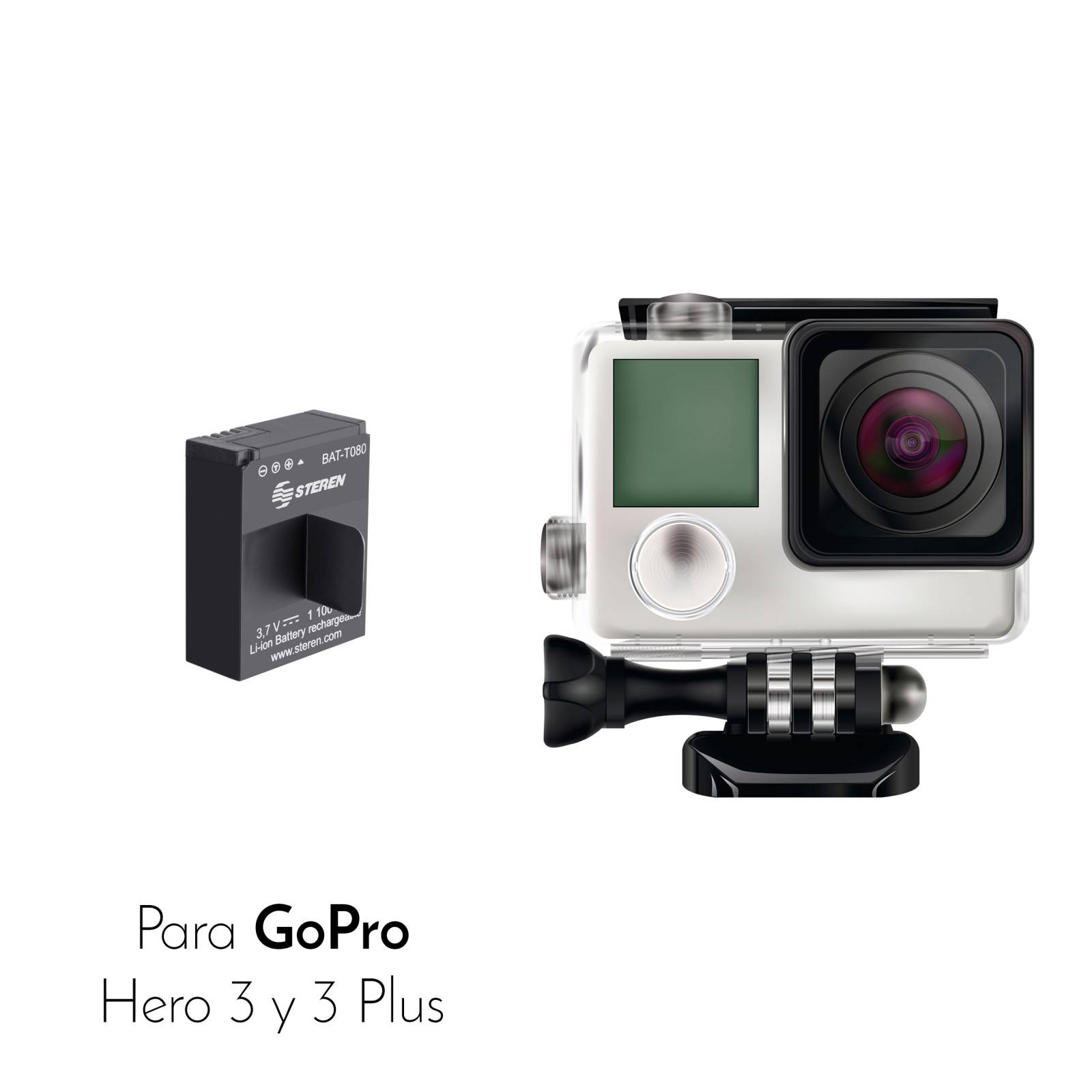 Batería de reemplazo para GoPro Hero 3 y 3 Plus