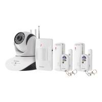 Sistema De Seguridad Wi-Fi Con Cámara Y Sensores