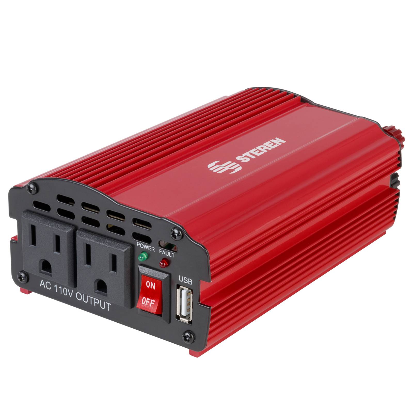 Inversor de corriente automotriz de 300 W (12 Vcc a 110 Vca)