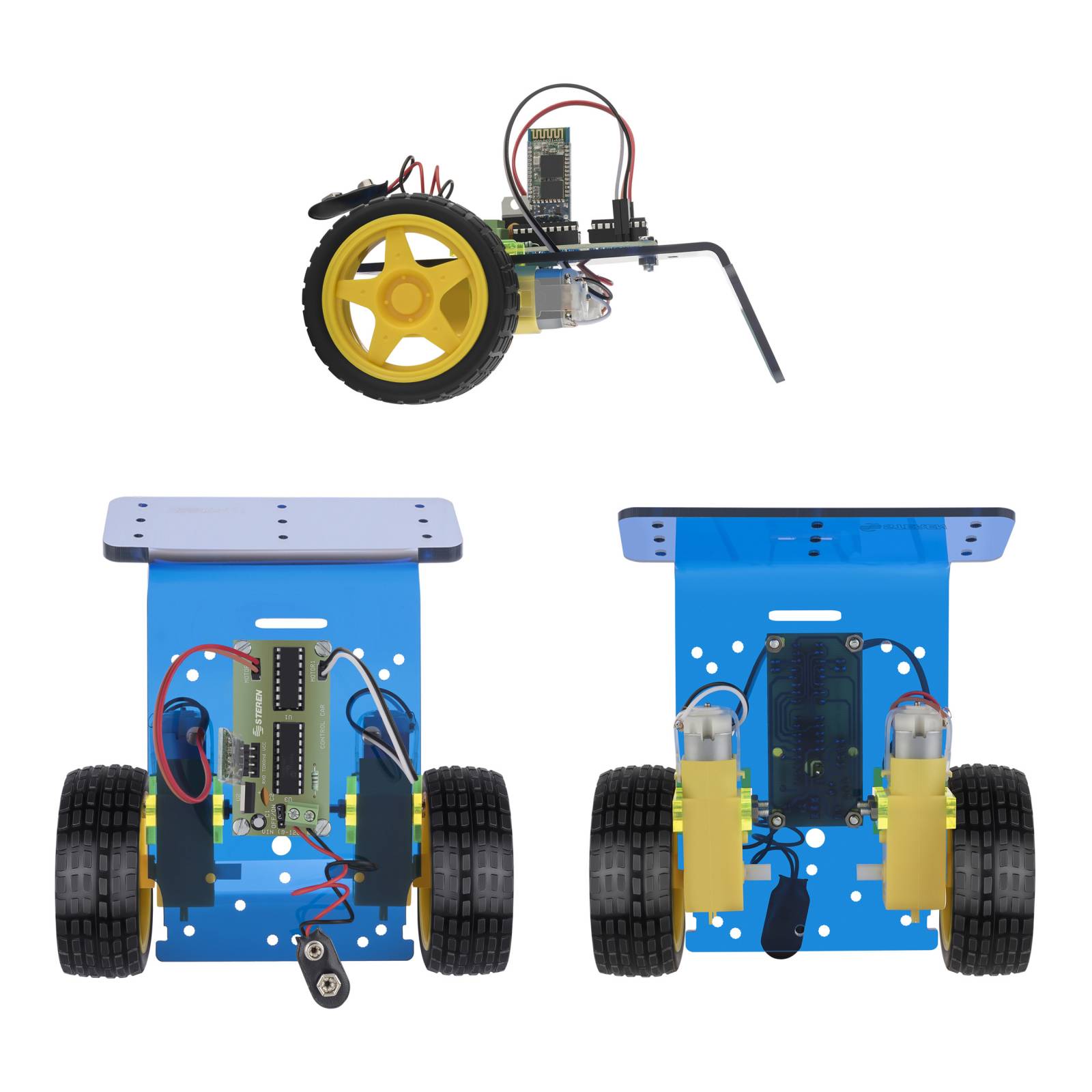 Kit De Robot Bluetooth Sumo Y Soccer Para Armar K-900 