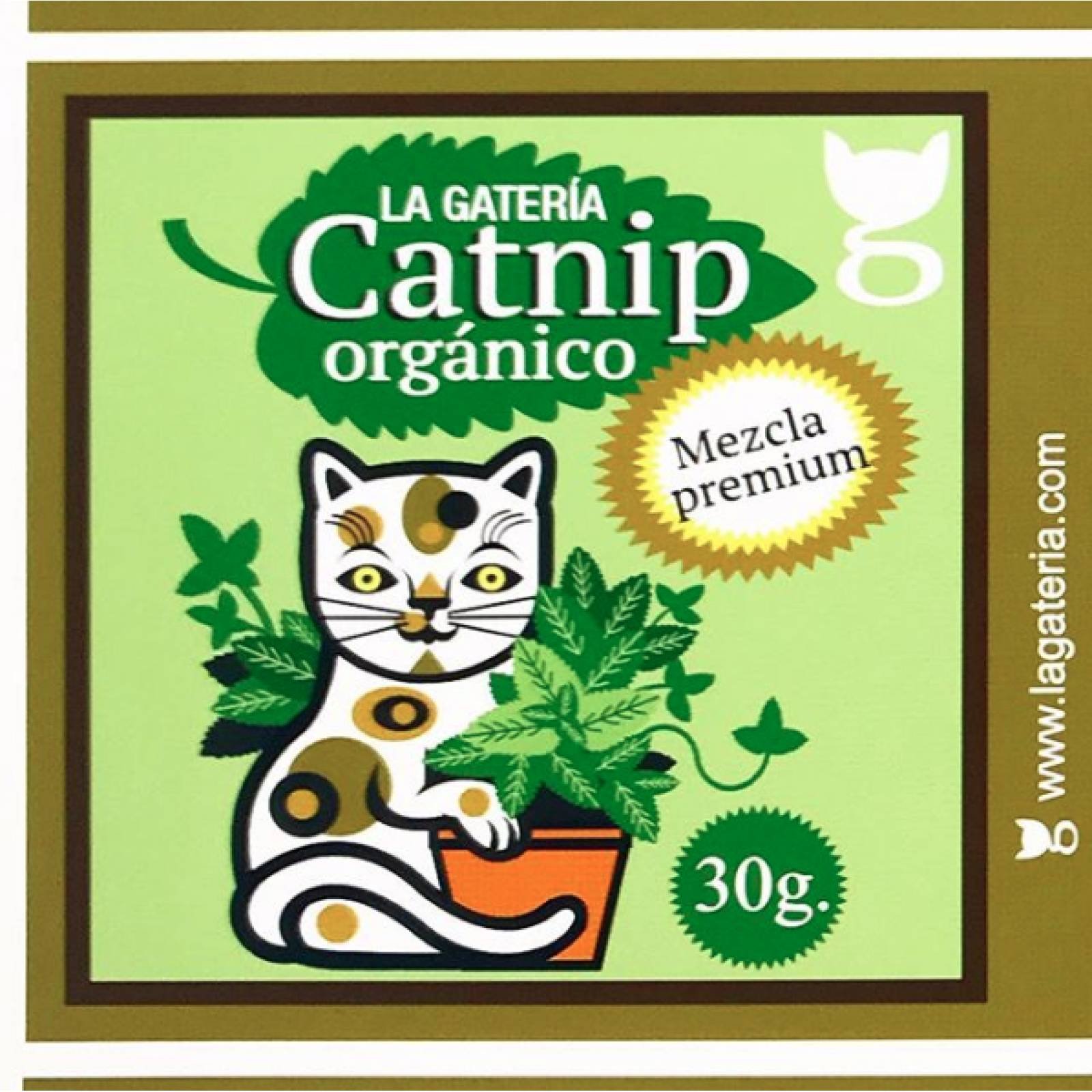 Catnip orgánico 30 gr. La Gateria