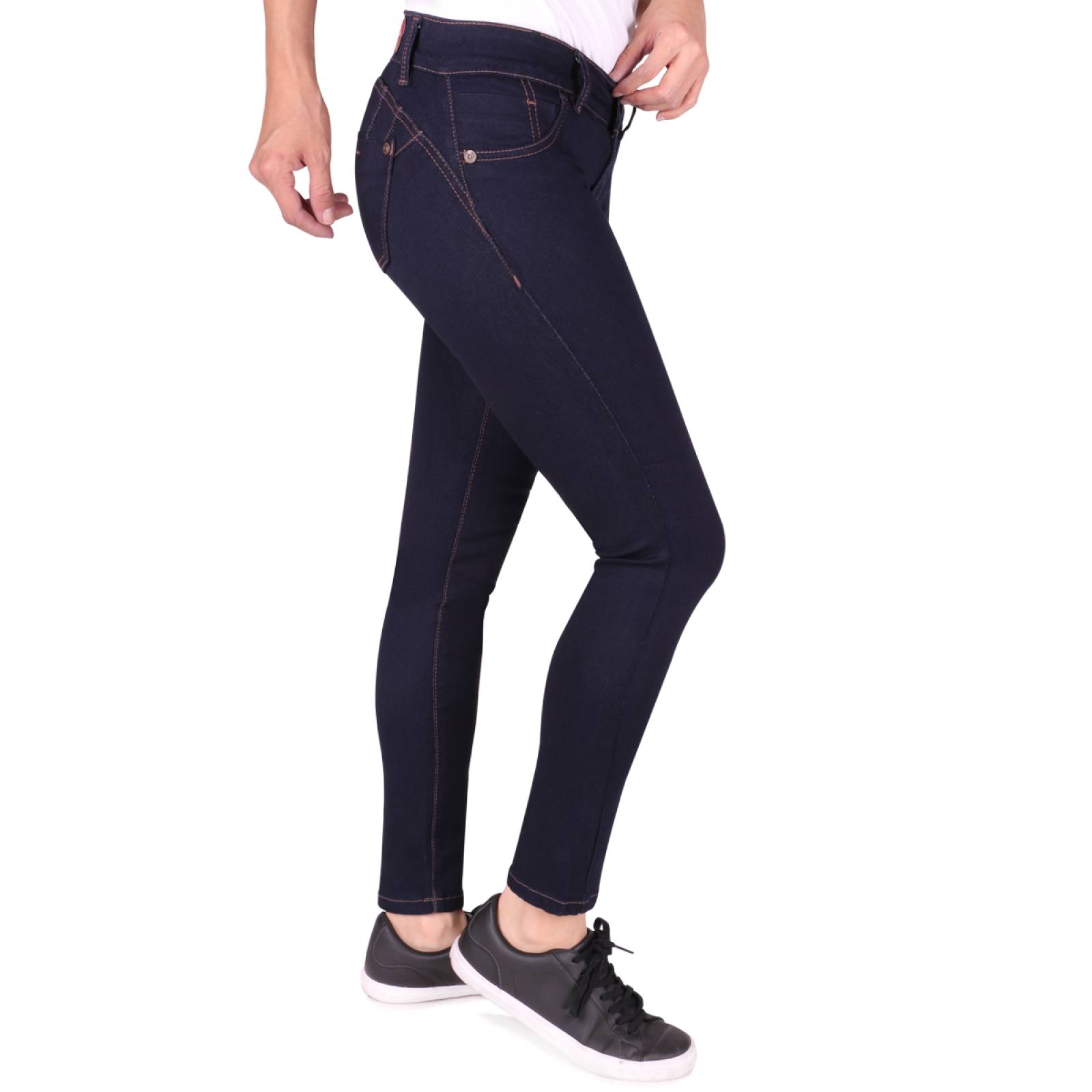 Pantalón Jeans Mujer Silver Plate D70636 Skinny Skinny