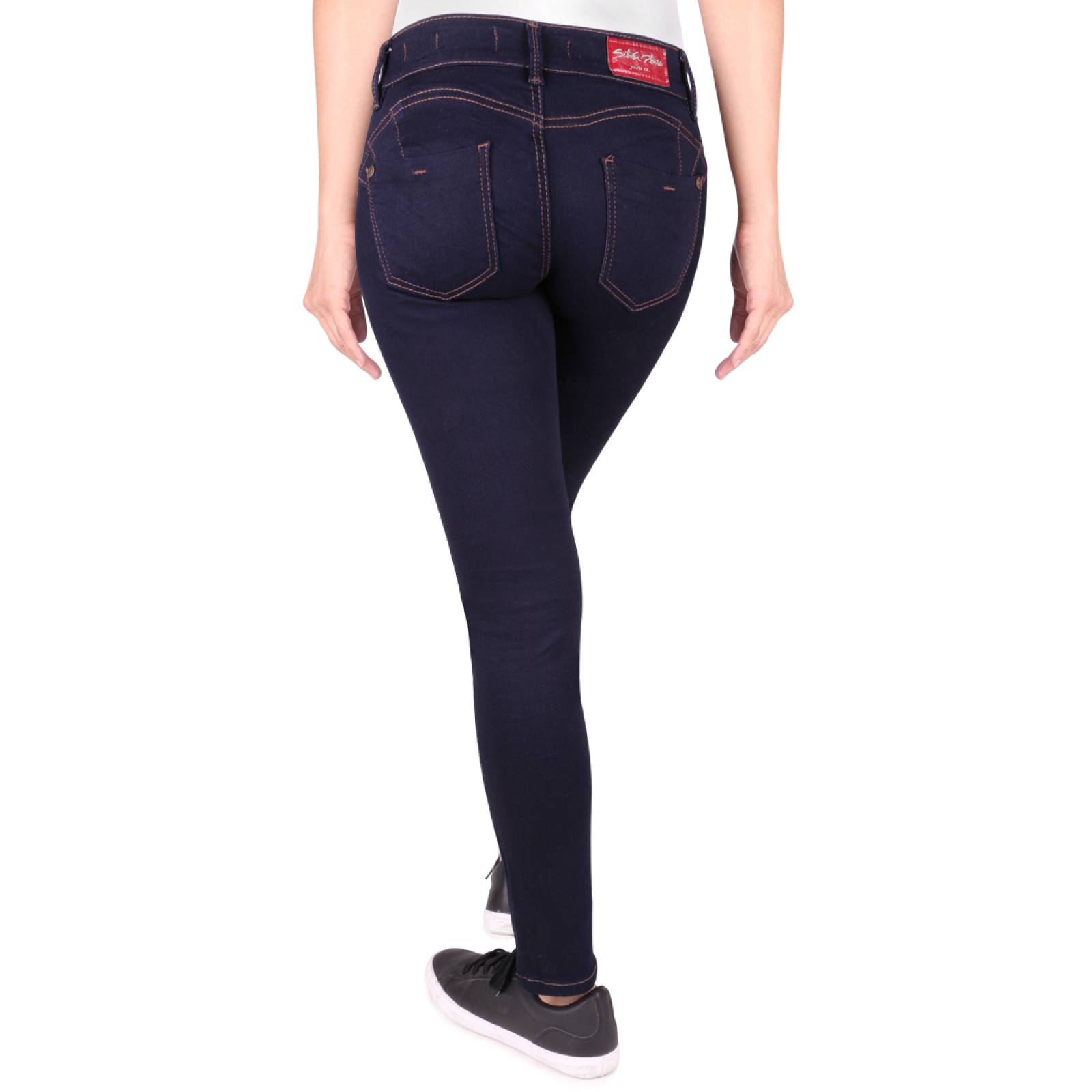 Pantalón Jeans Mujer Silver Plate D70636 Skinny Skinny