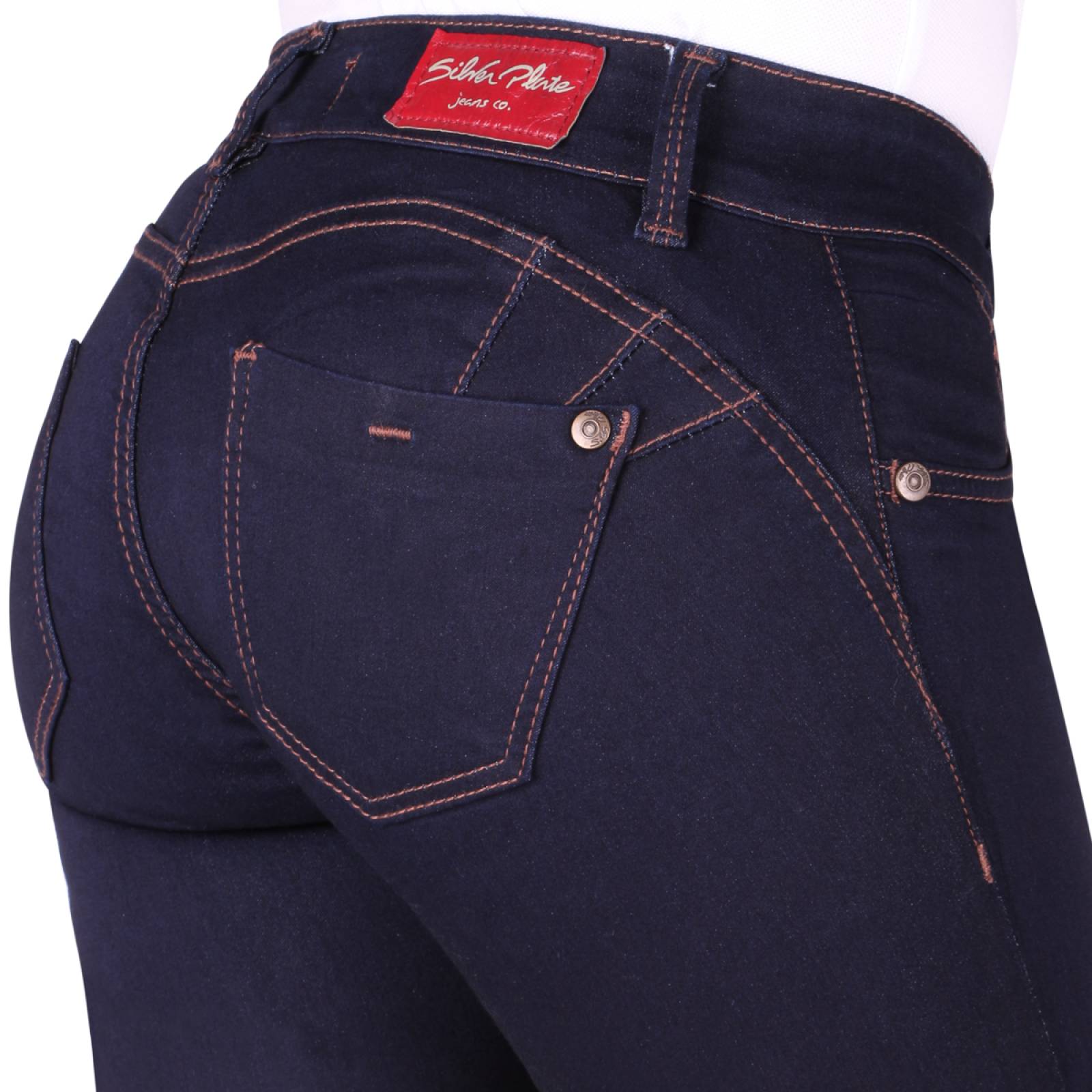 Pantalón Jeans Mujer Silver Plate D70636 Skinny Skinny