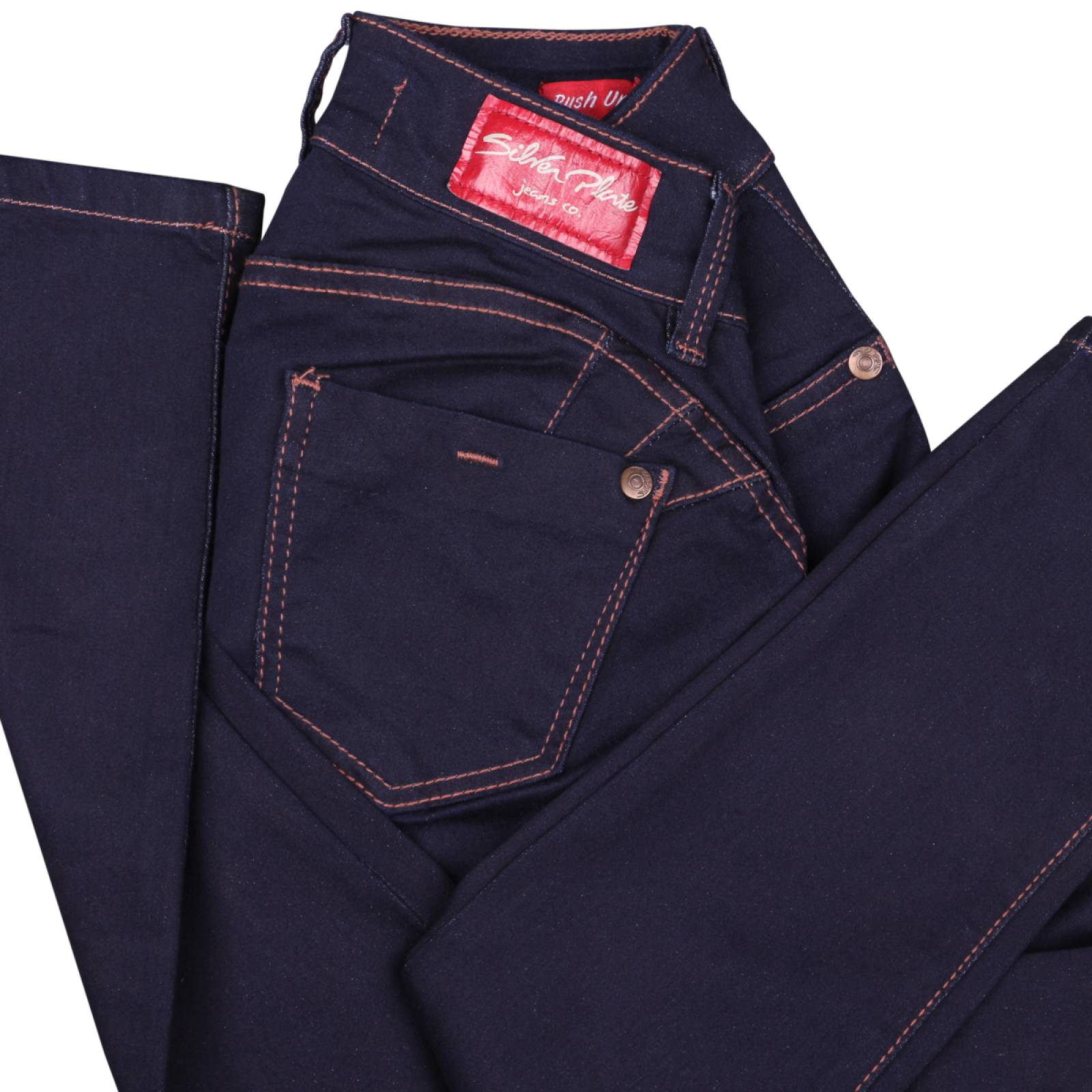 Pantalón Jeans Mujer Silver Plate D70636 Skinny Skinny